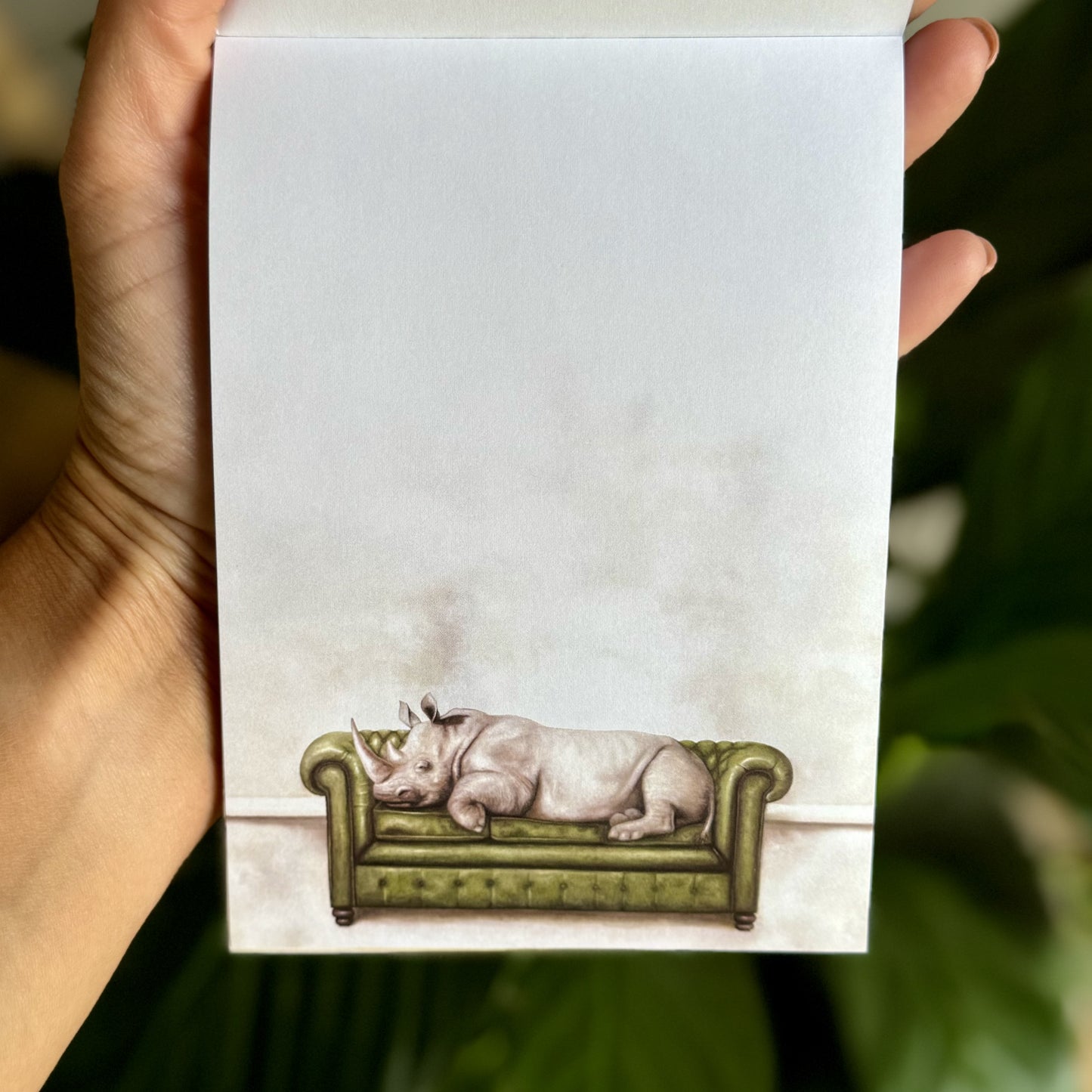 Animals at Leisure Magnetic Notepad - iszi ONLINE