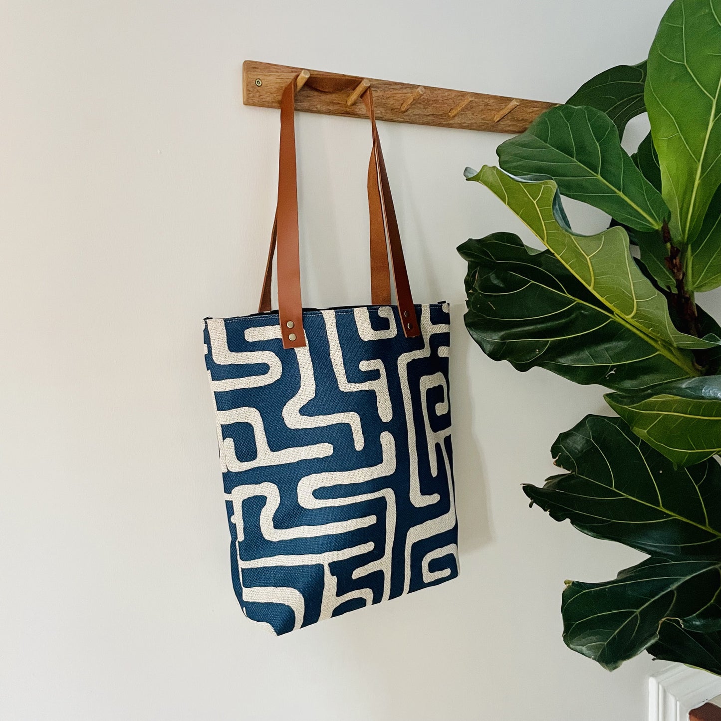 Nola Tranquille Fabric Tote Bag