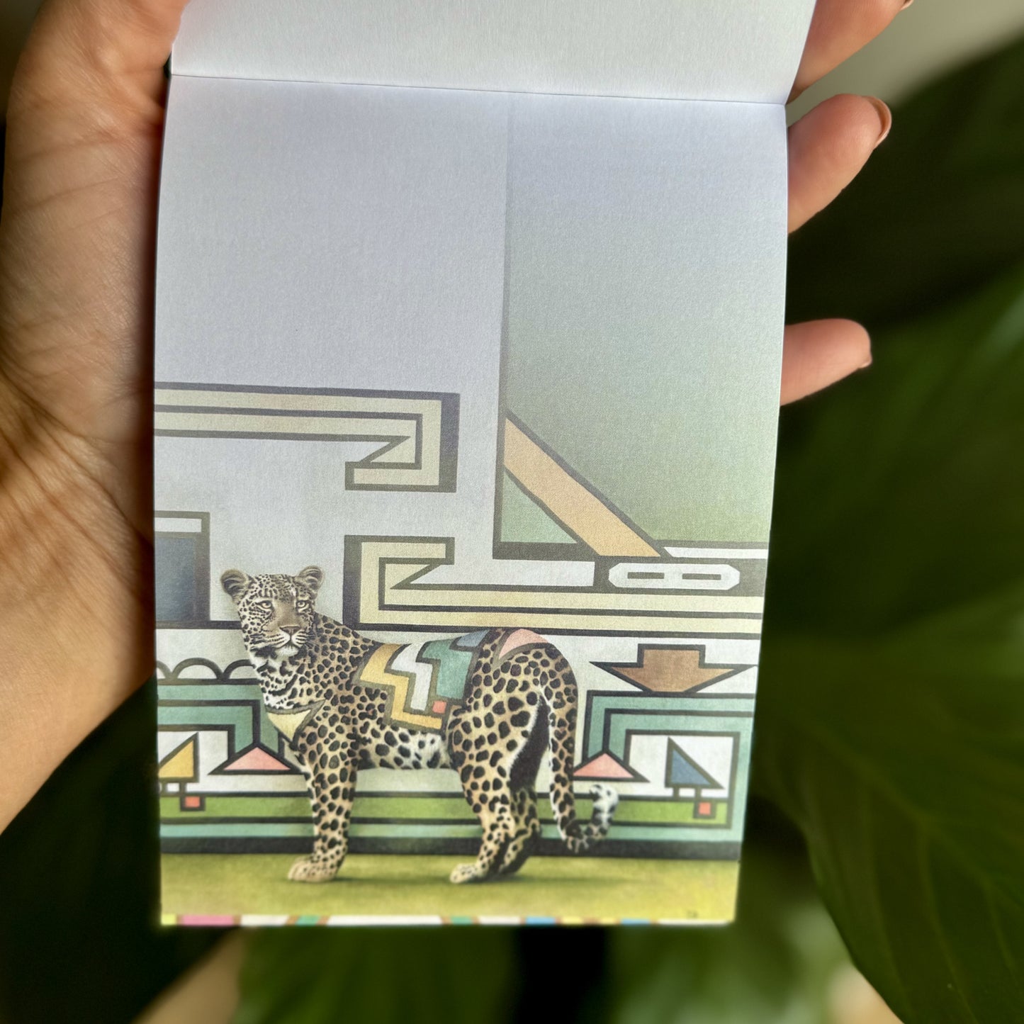 Wildlife Ndebele Magnetic Notepad - iszi ONLINE