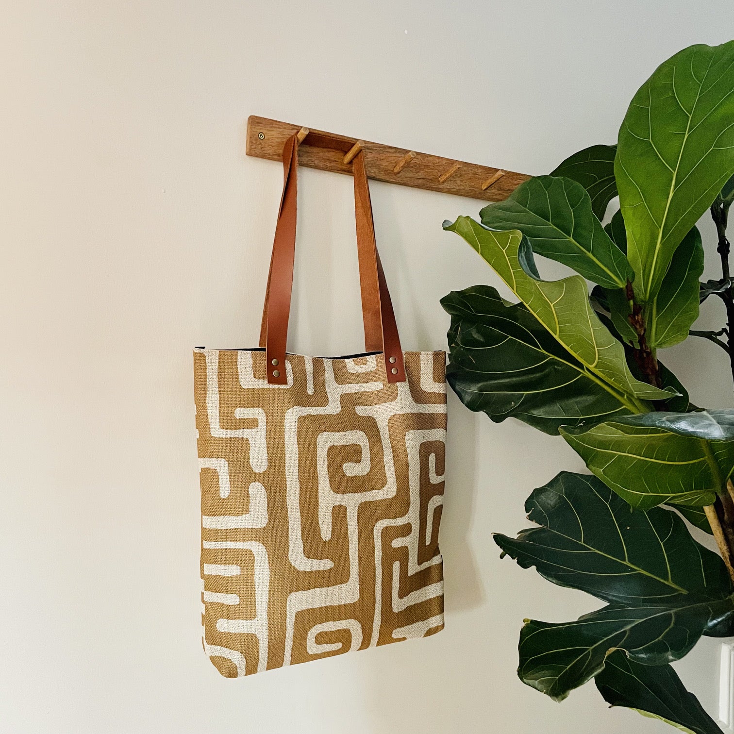Nola Desert Fabric Tote Bag
