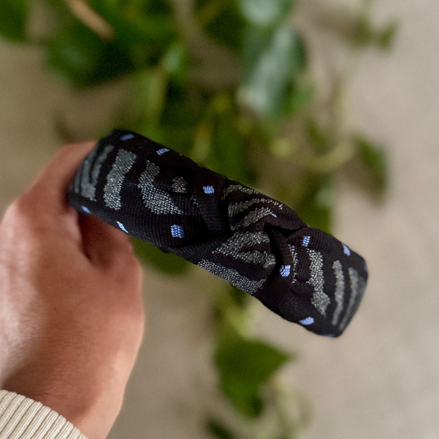 Zebra Alice Band