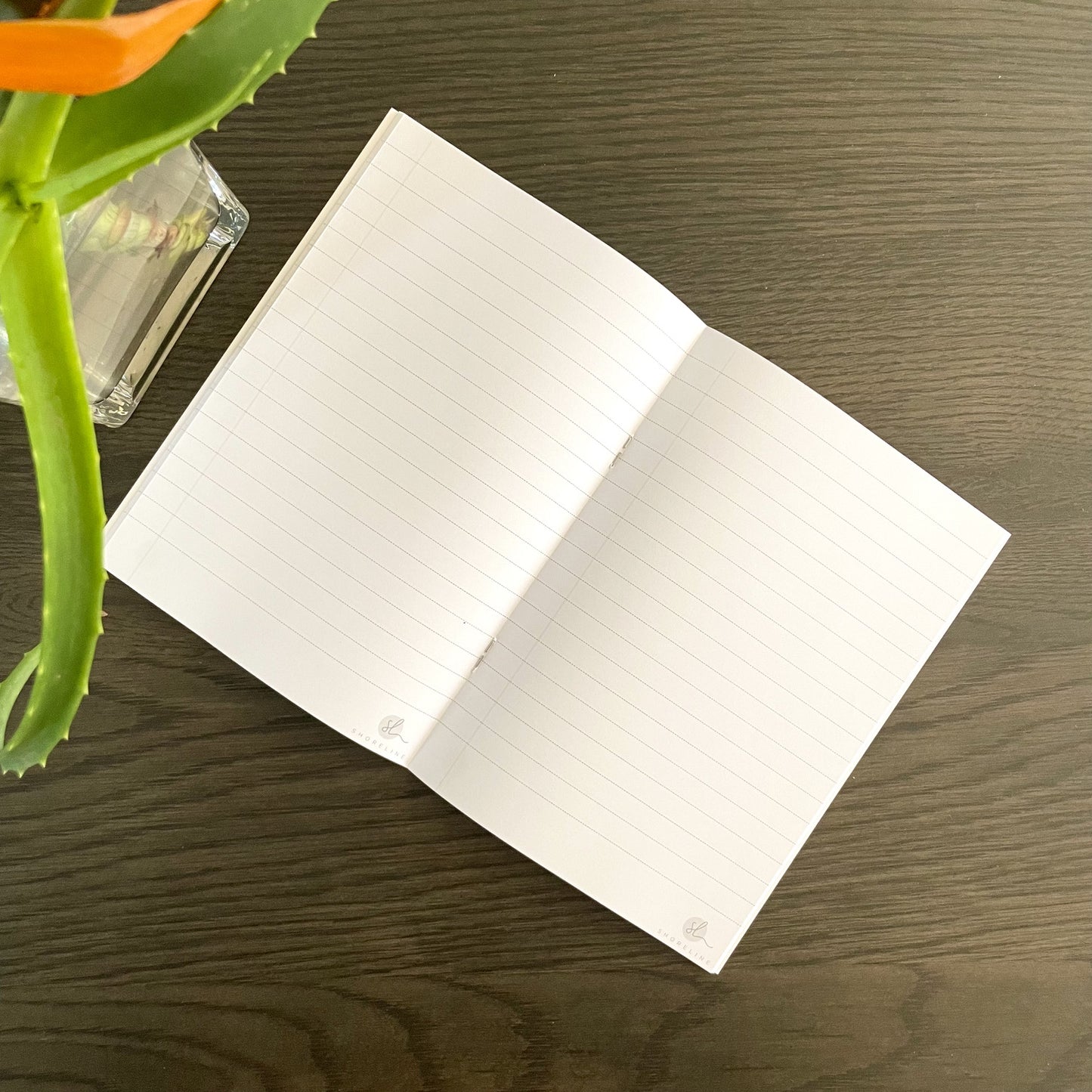 Notebook A5 - Orchid Tropics Pink interior