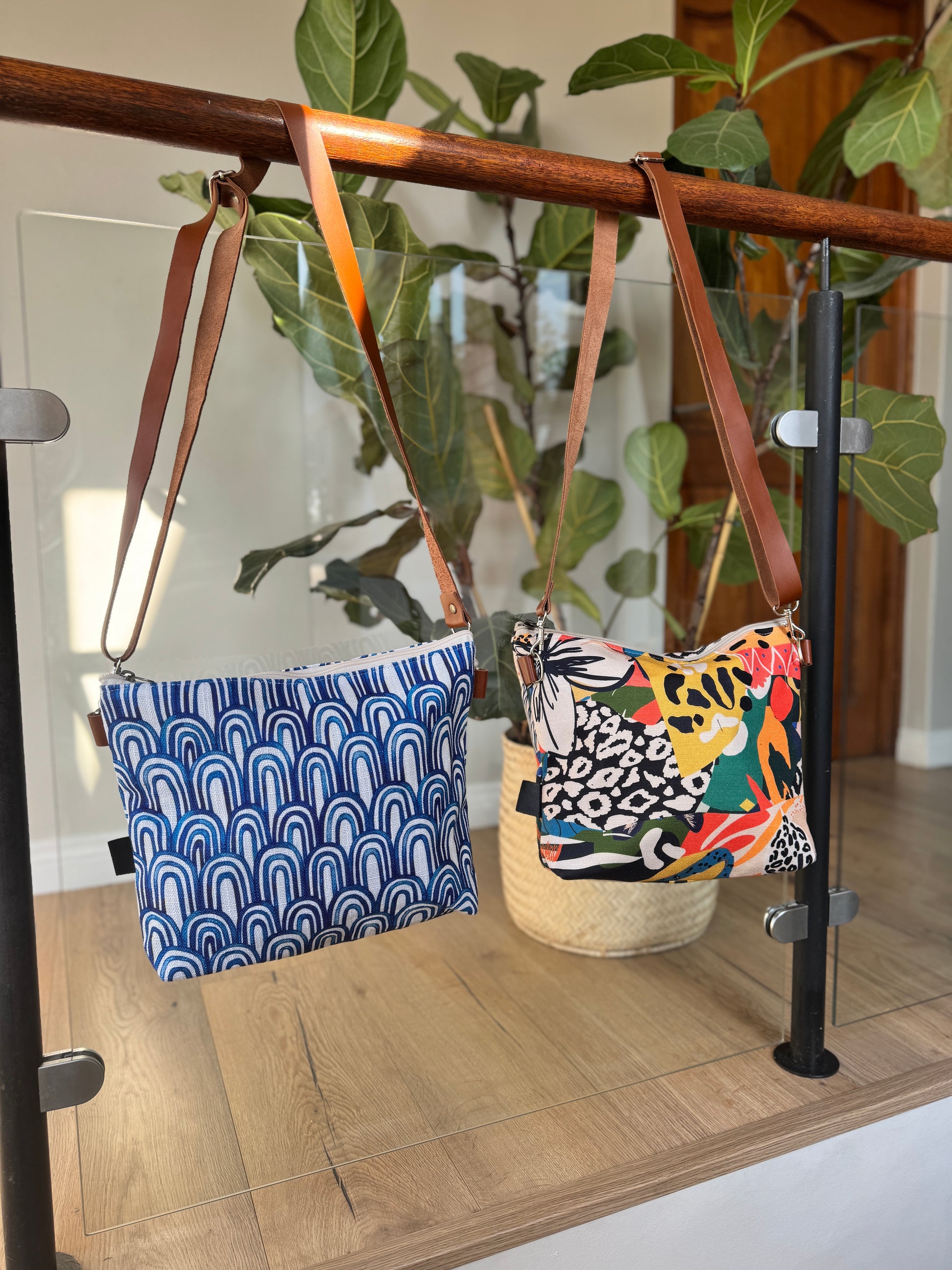 Fabric Sling Bags -Stowe - iszi ONLINE