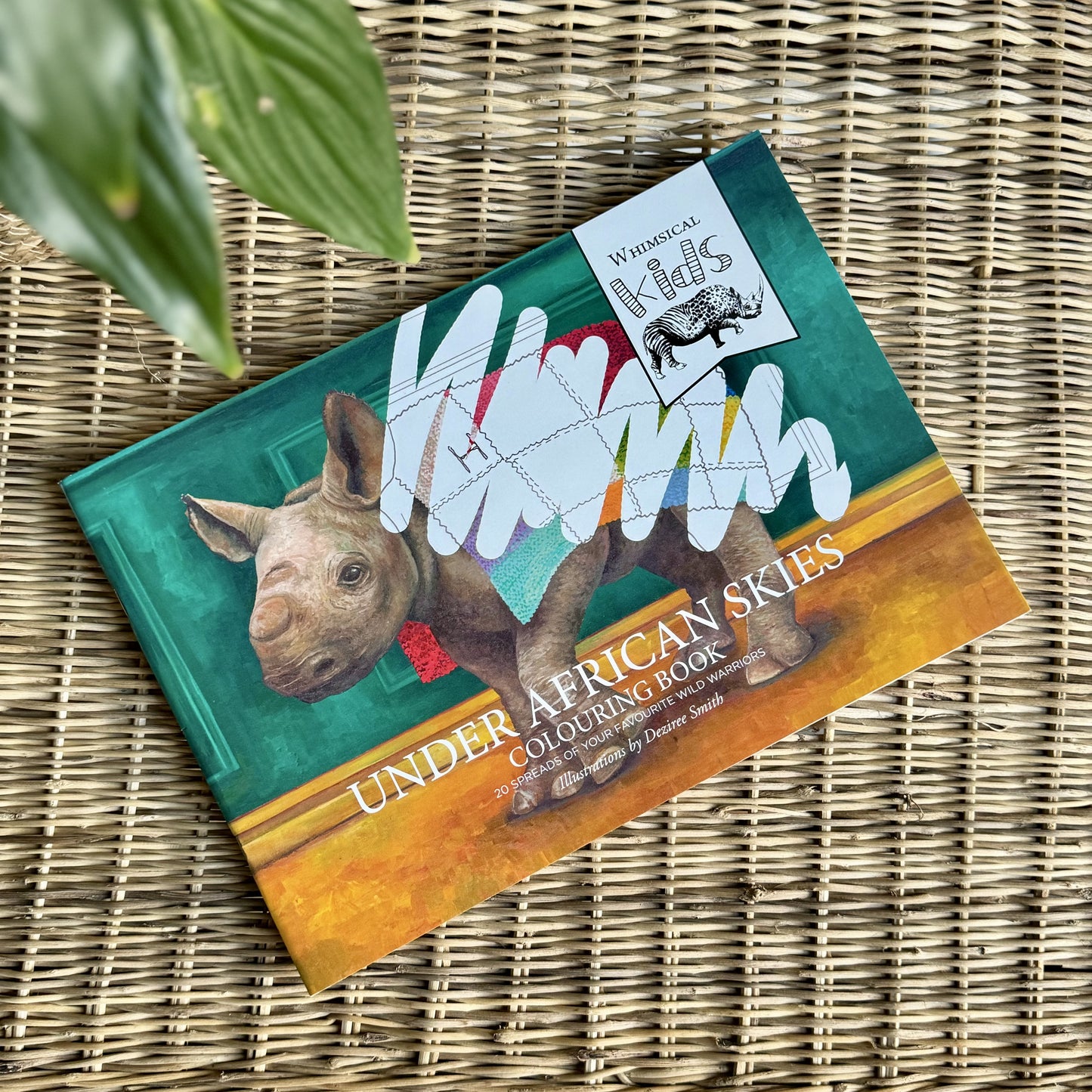 Under African Skies Colouring & Story Book