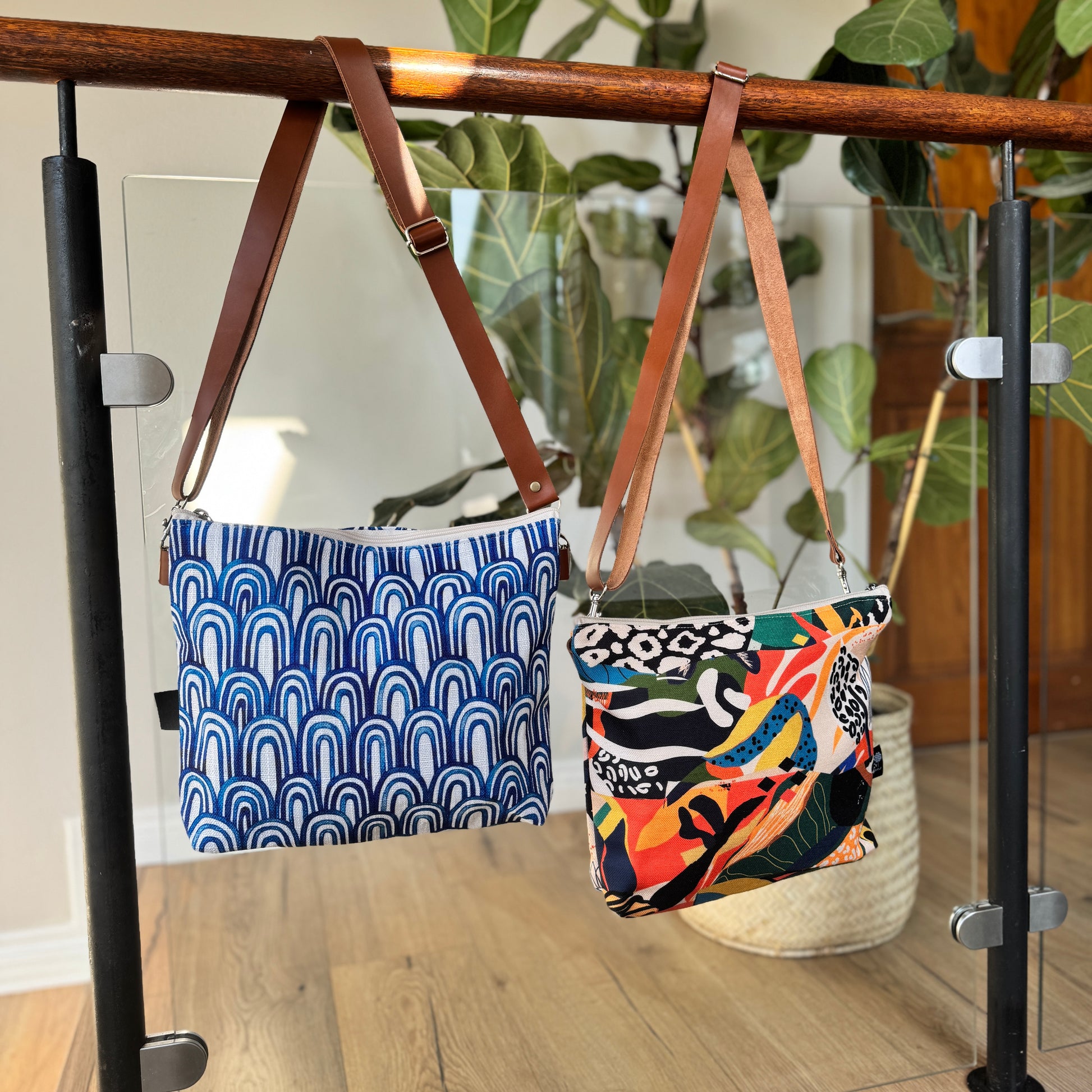 Fabric Sling Bags -Stowe - iszi ONLINE