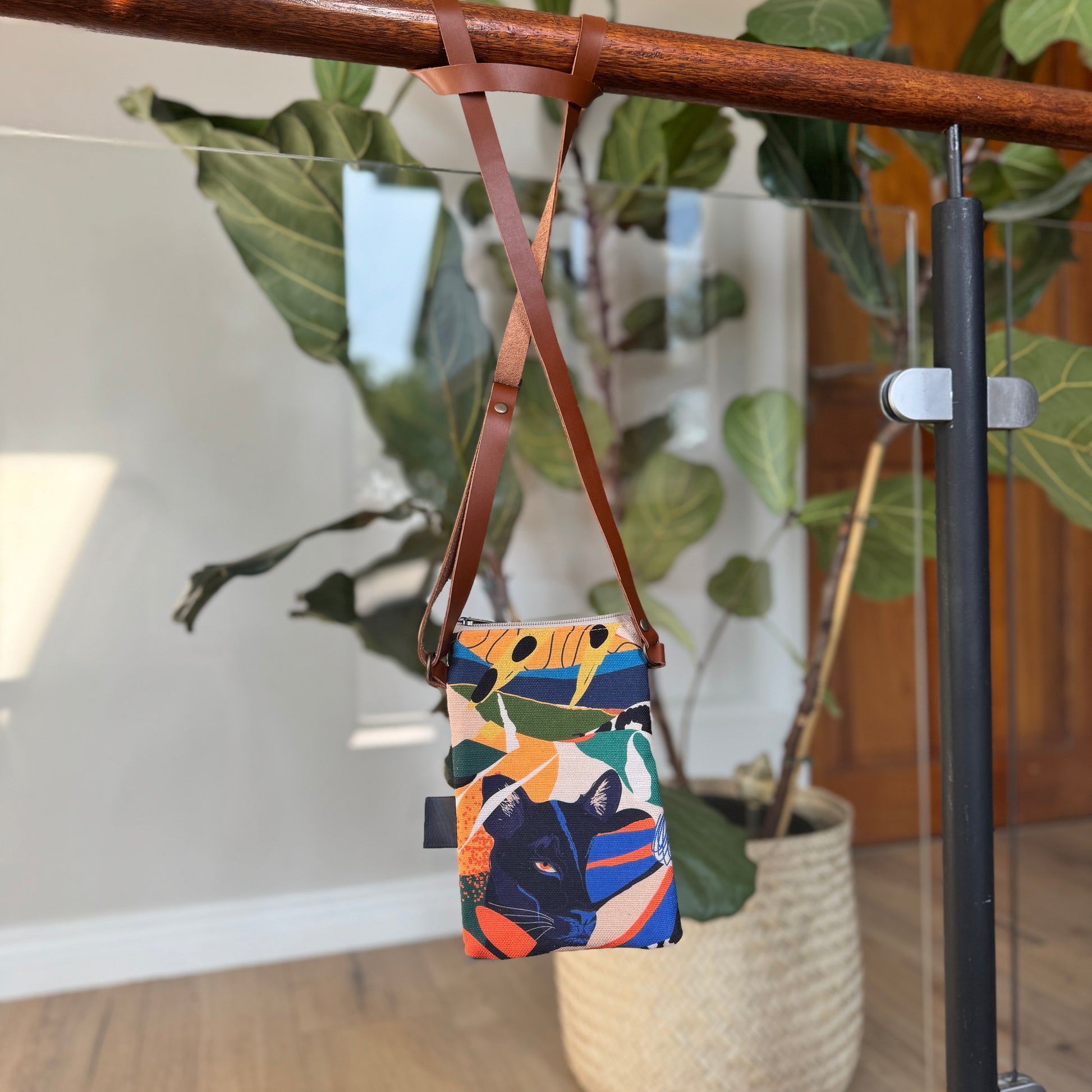 Leather Sling Handbag - Terri - iszi ONLINE