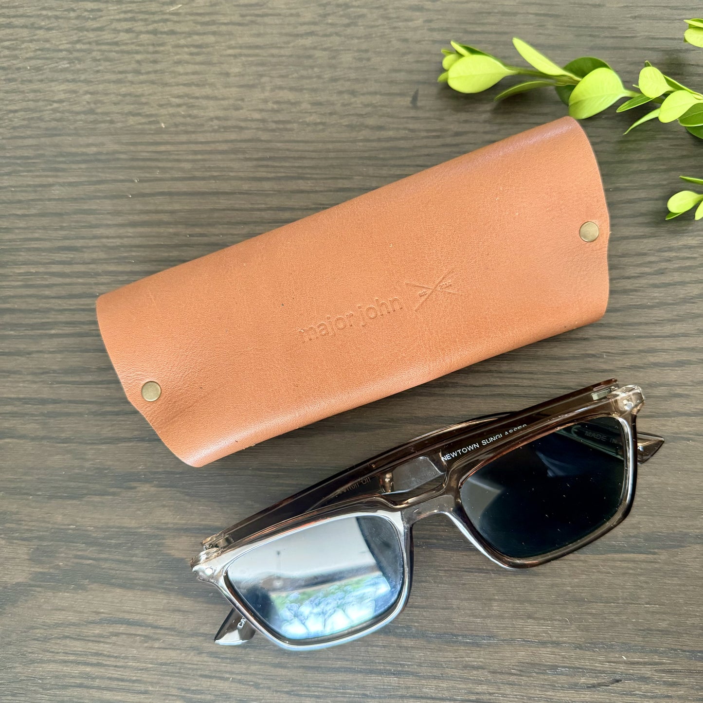 Leather Sunglass holder