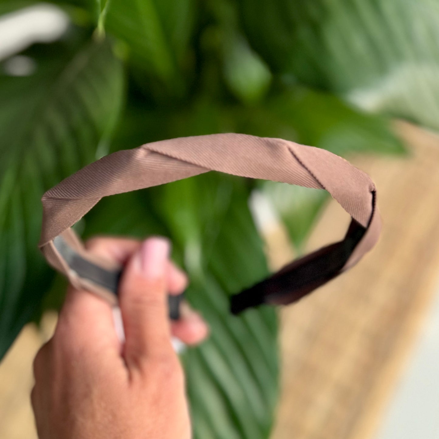 Thin woven Alice Band in 5 earthy colors - iszi ONLINE
