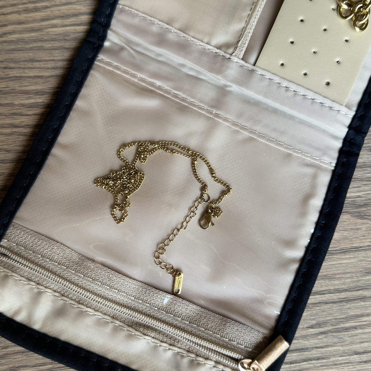 Black Jewellery Pouch - iszi ONLINE