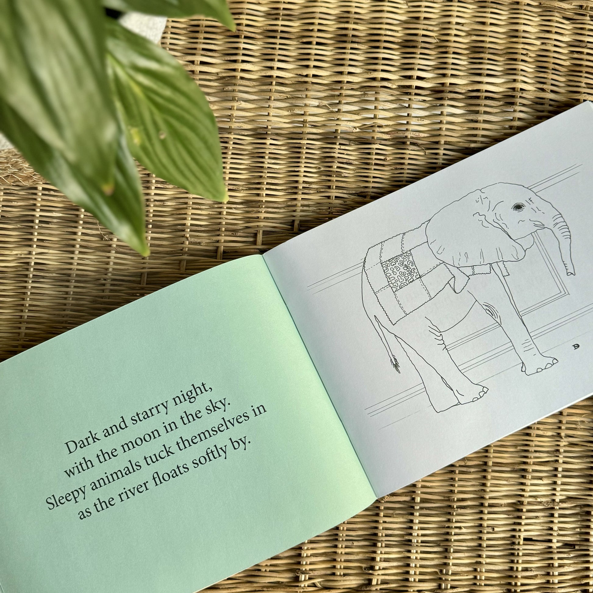 Under African Skies Colouring & Story Book