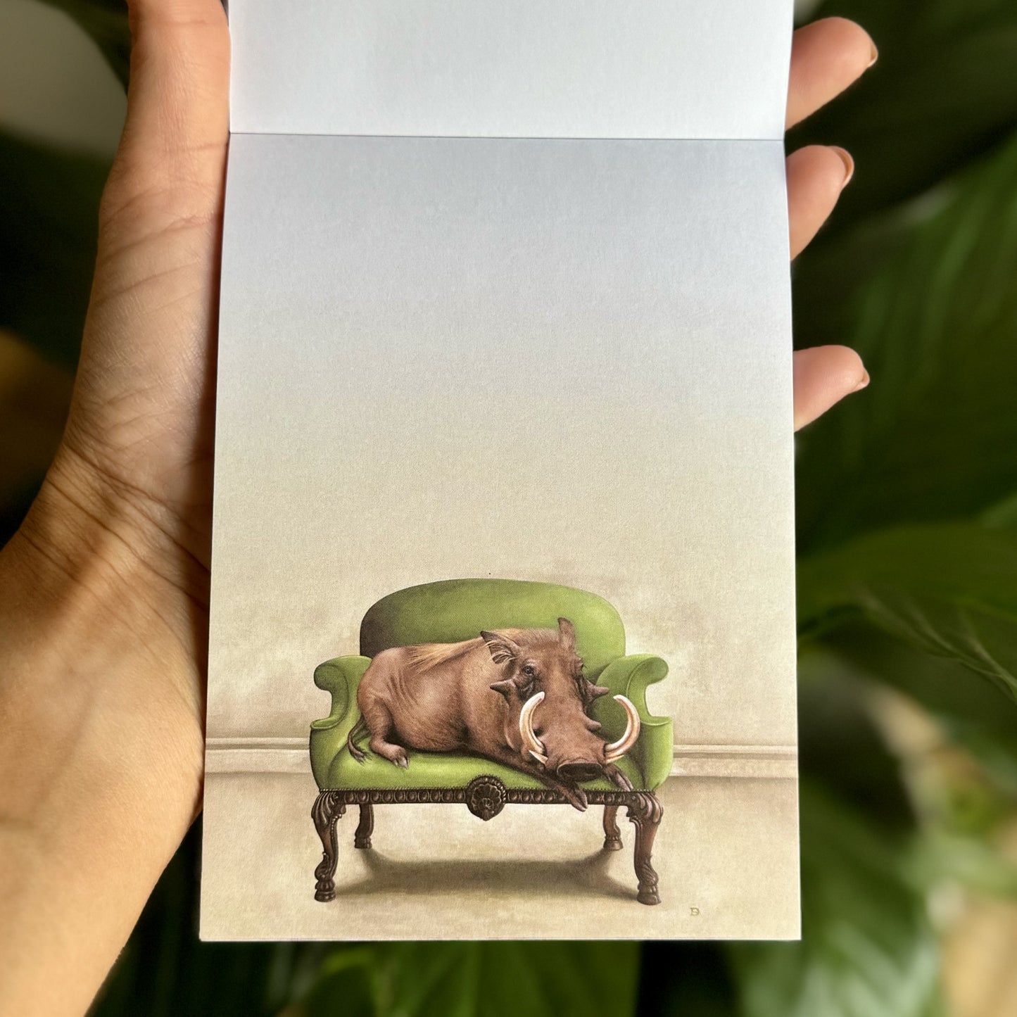 Animals at Leisure Magnetic Notepad - iszi ONLINE