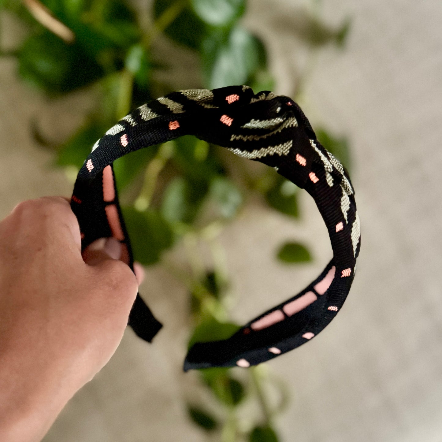 Zebra Alice Band