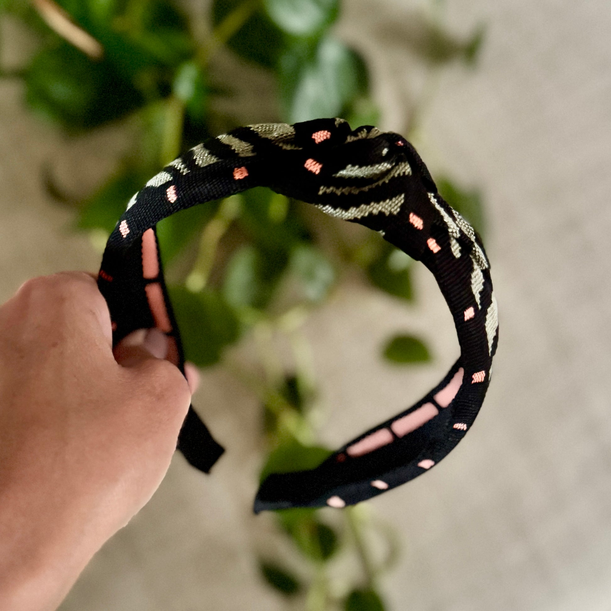 Zebra Alice Band