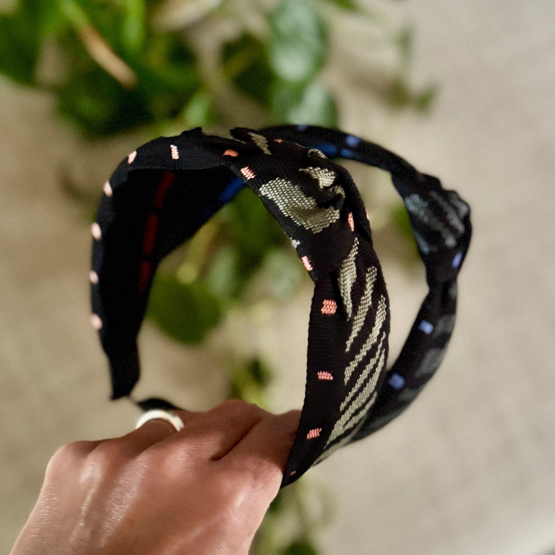 Zebra Alice Band