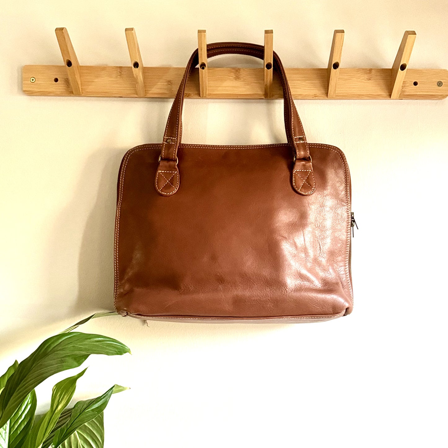 Leather Laptop Bag - Charles - iszi ONLINE