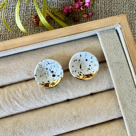 Nguni Wonky Stud Earrings