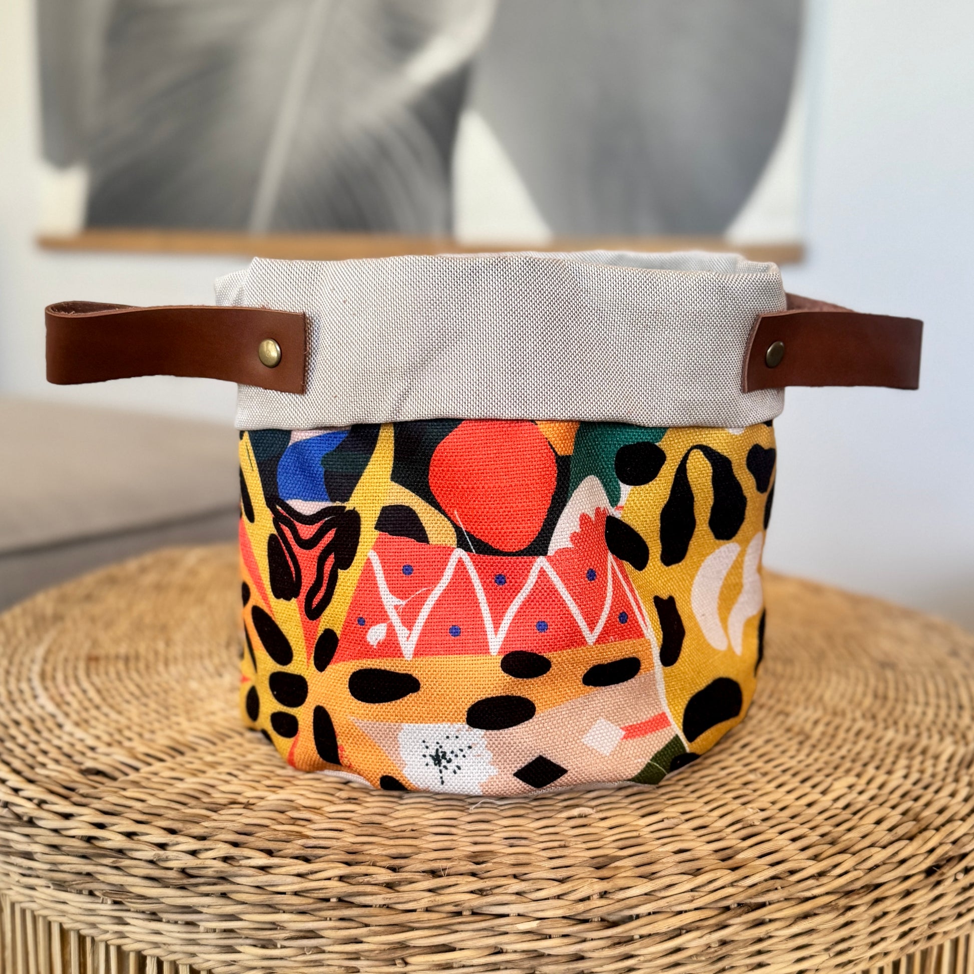 Soft Pot with Leather Handles - Charlford