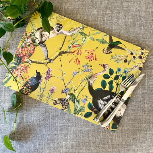 Vlerk en Stert Paper Placemats - iszi ONLINE