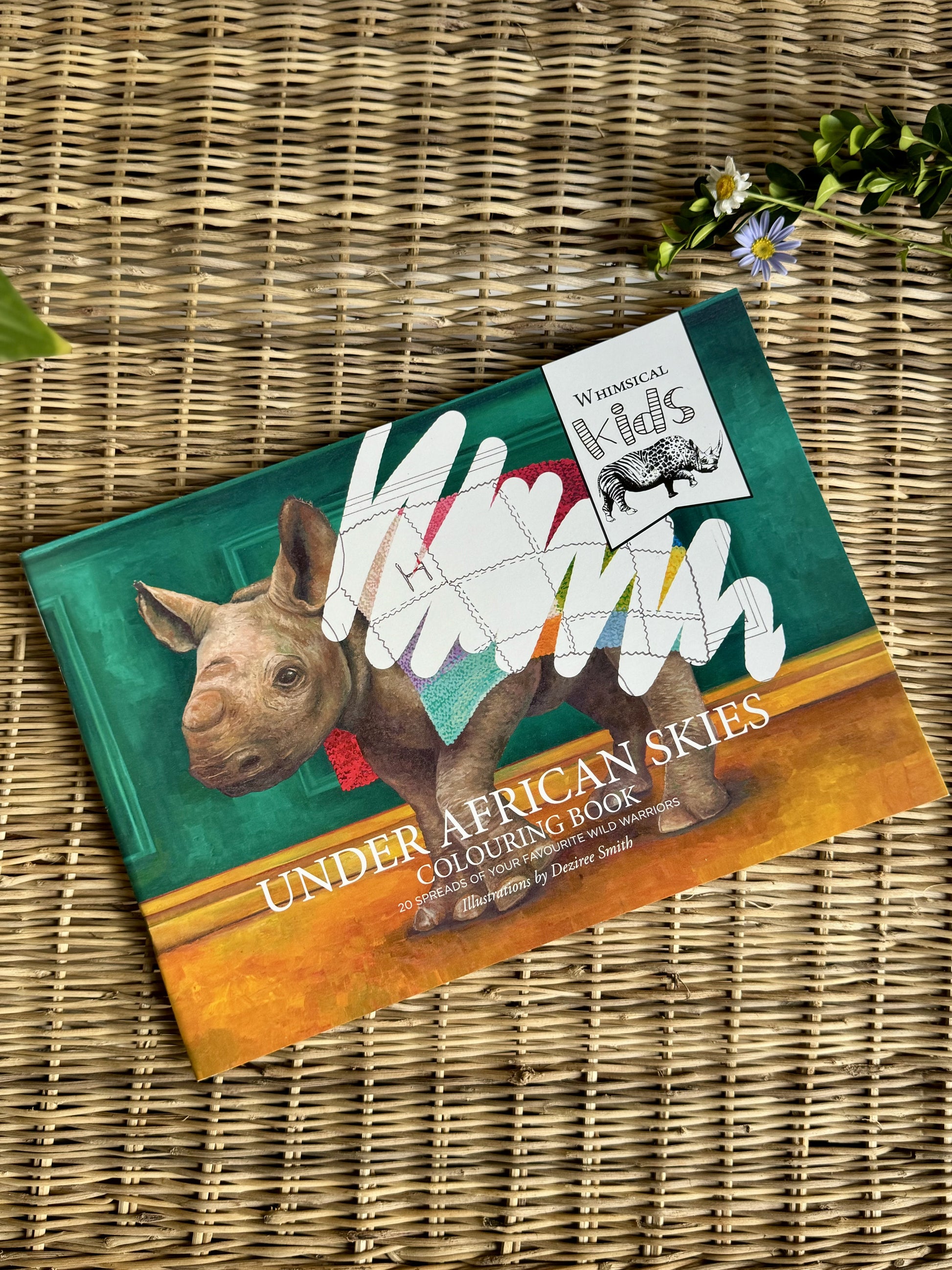 Under African Skies Colouring & Story Book