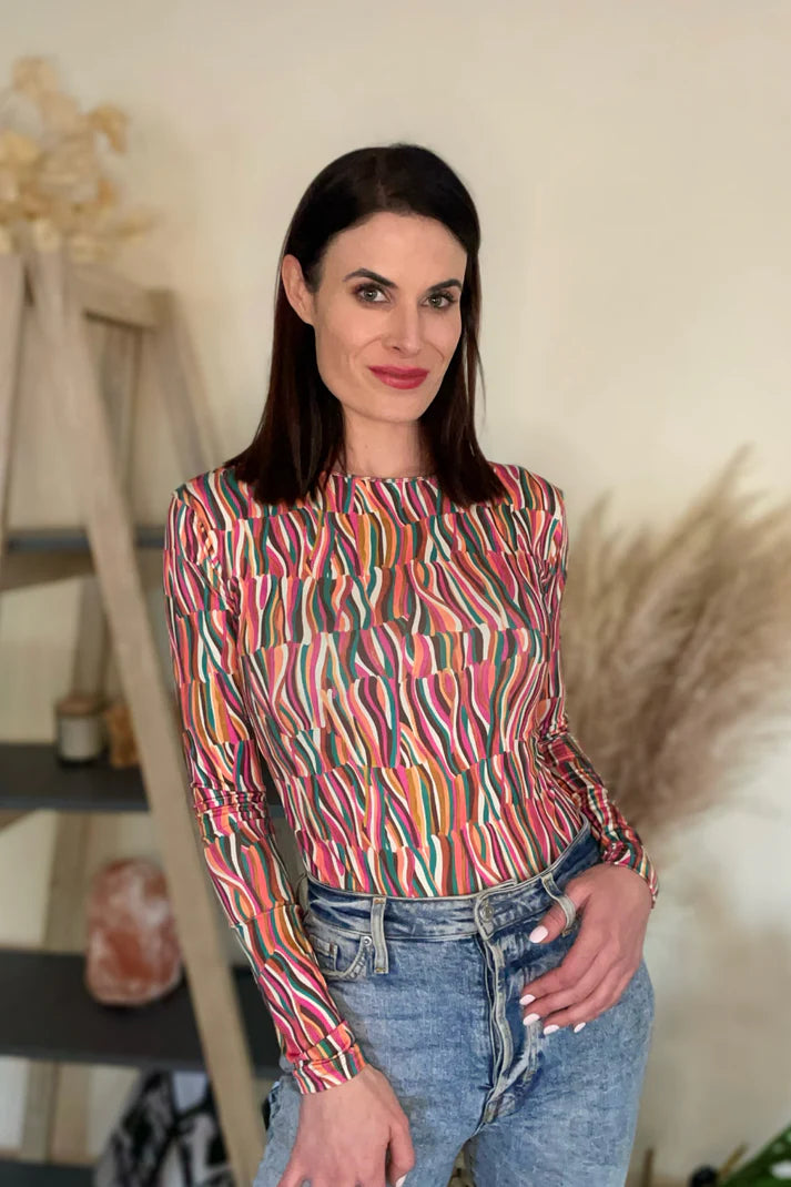 Colourful Bodysuit - iszi ONLINE