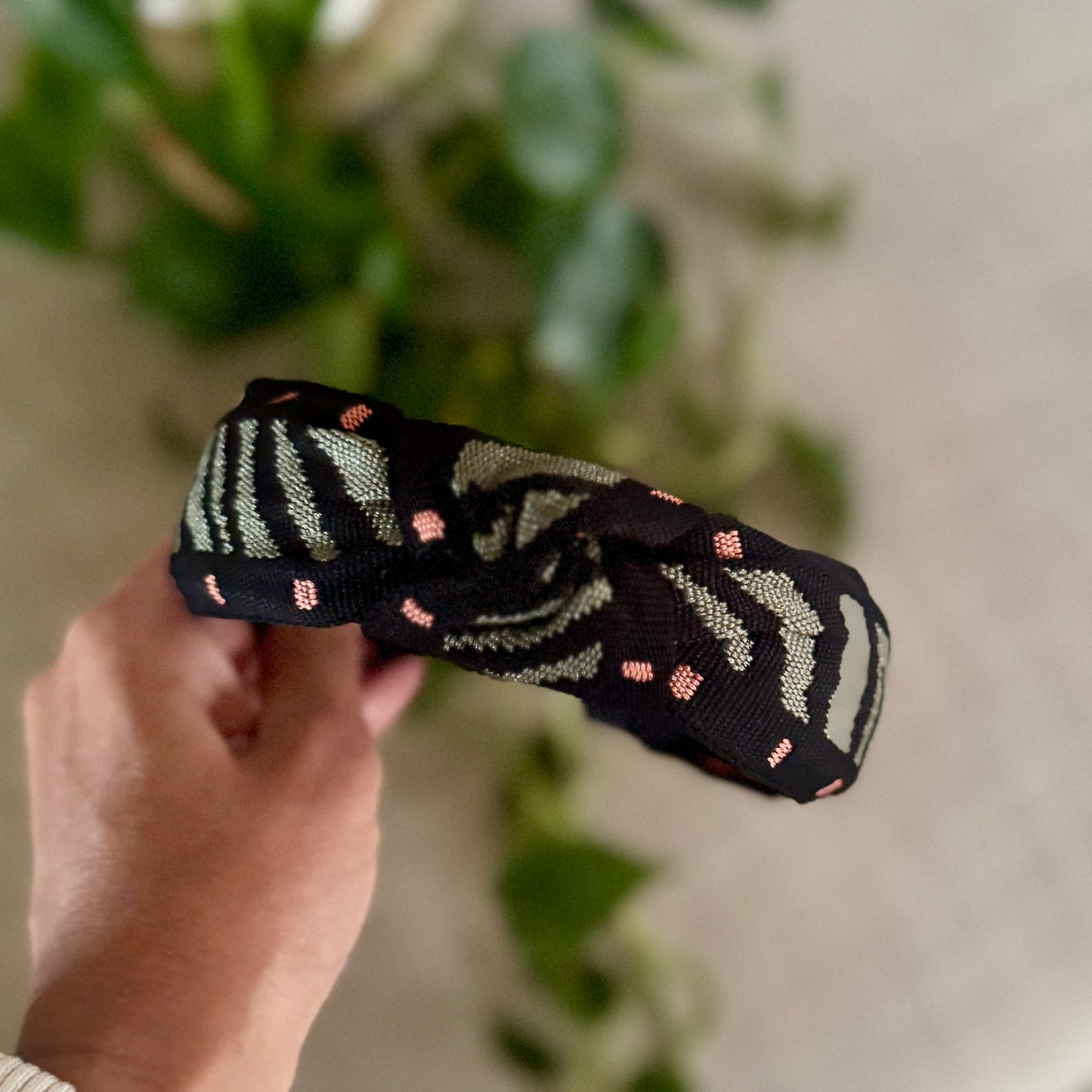 Zebra Alice Band