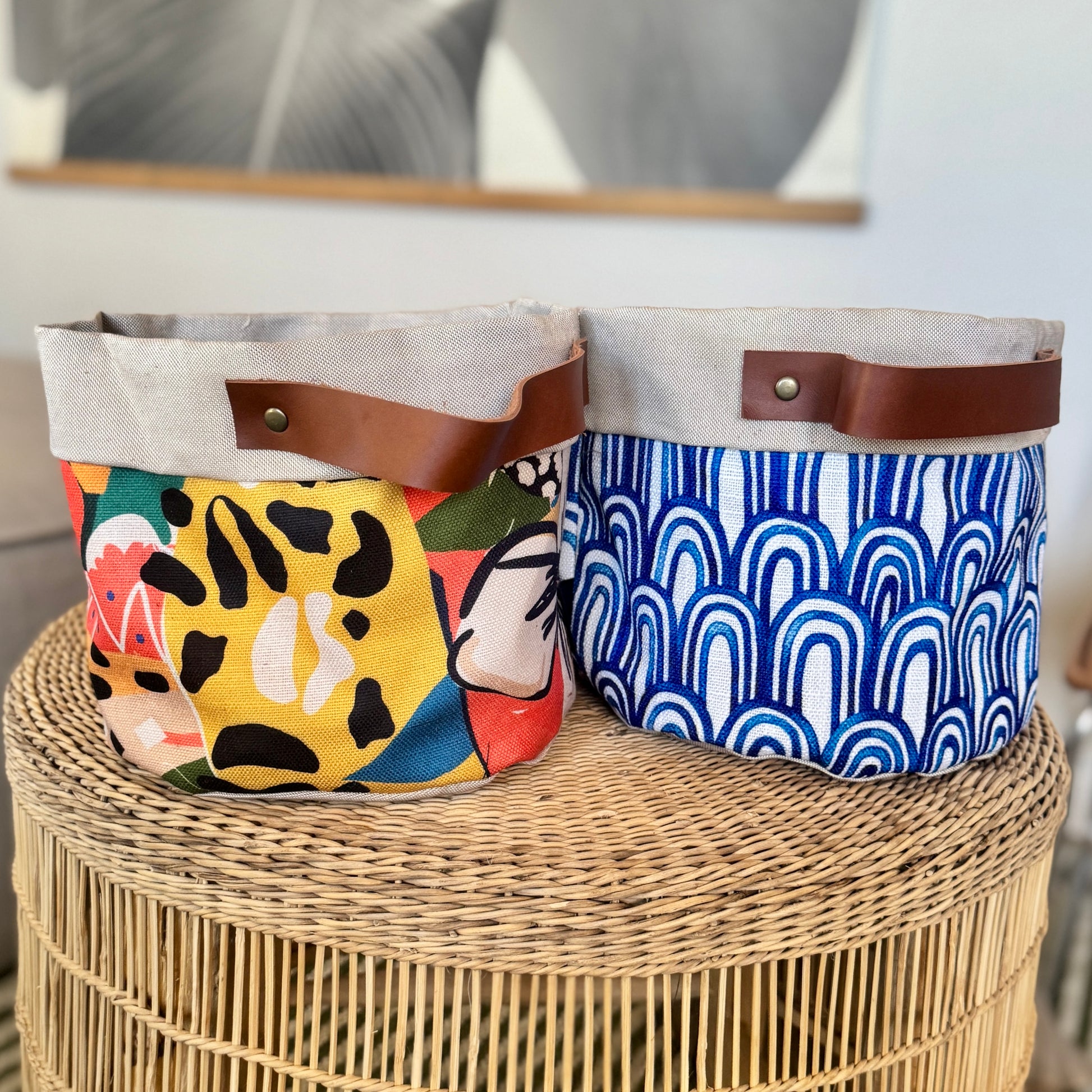 Soft Pot with Leather Handles - Charlford