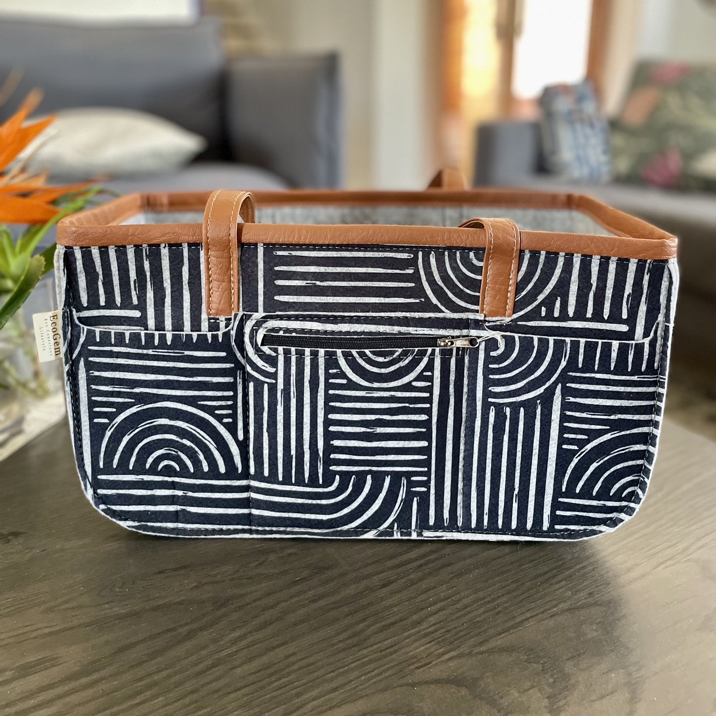 Urban African Picnic Tote Bag