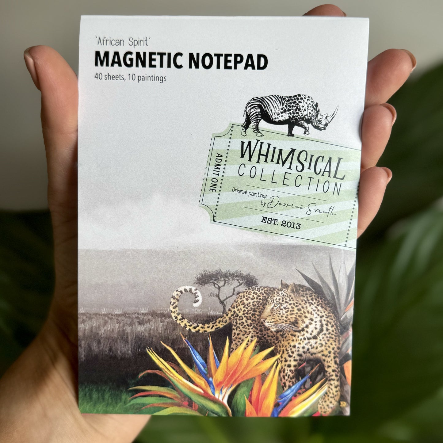 Wildlife Spirit Magnetic Notepad - iszi ONLINE