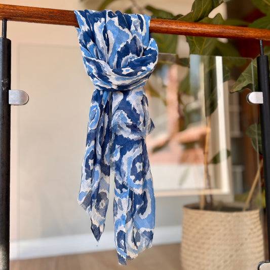 Marina Blue Scarf