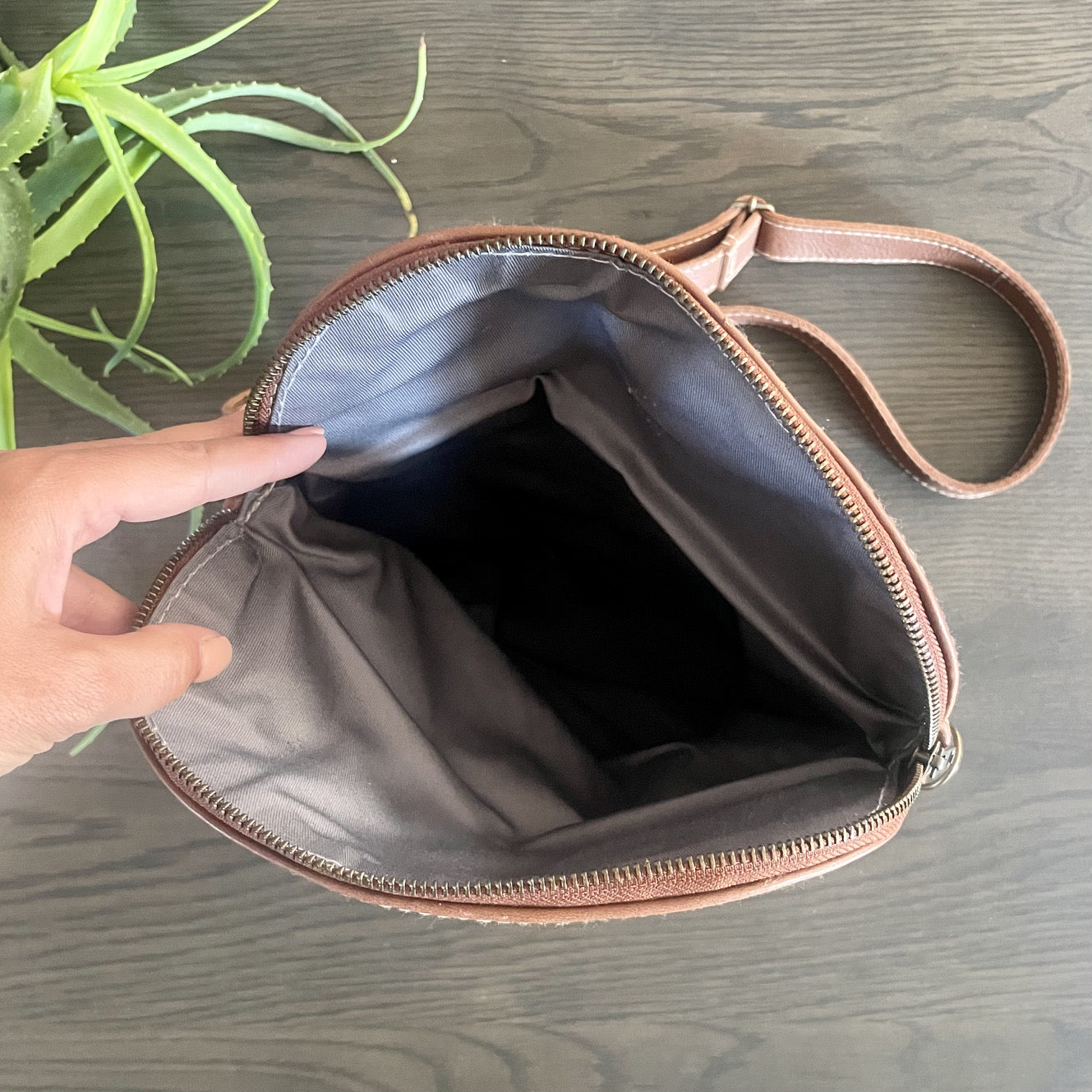 Kayleen Cross-Body Bag with Flap Enclosure