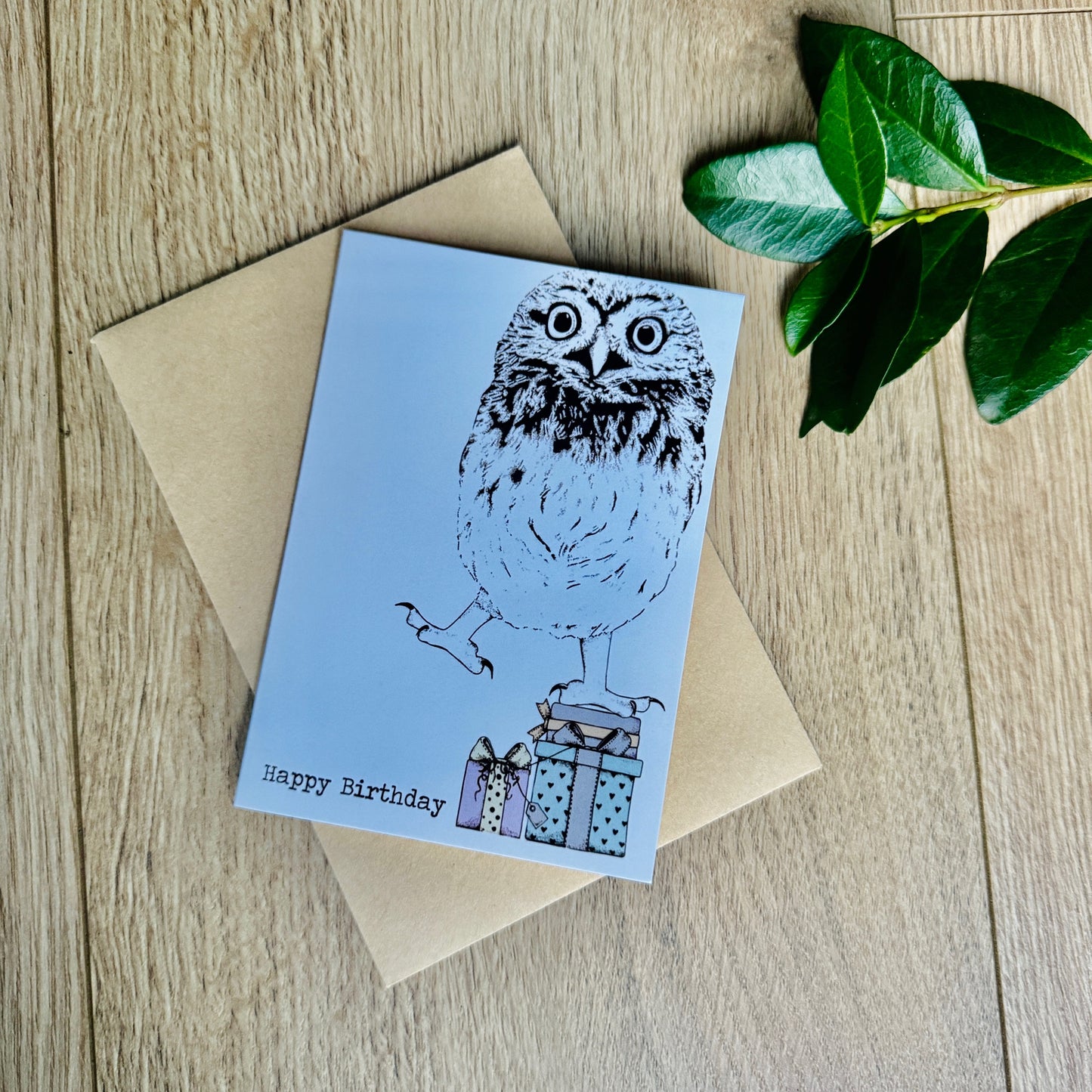 Owl Birthday Card