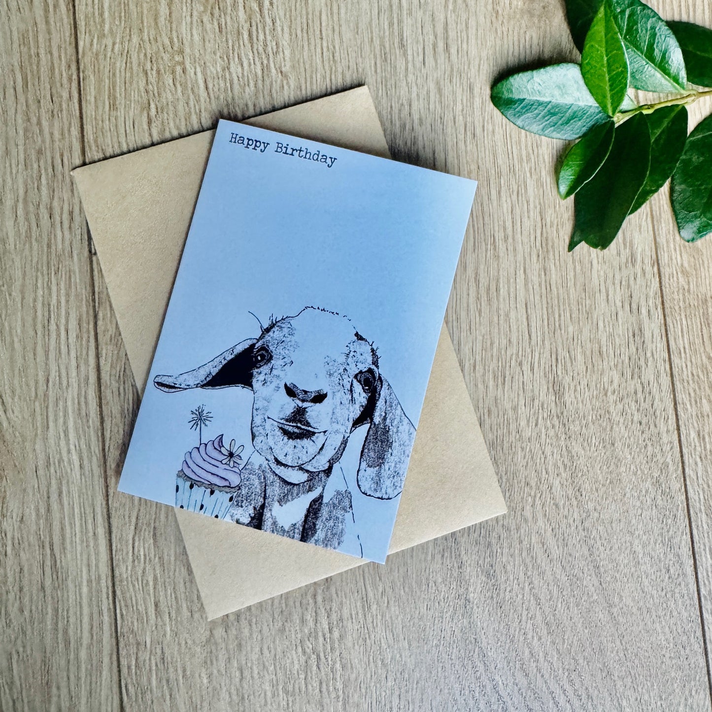 Lamb Birthday Card