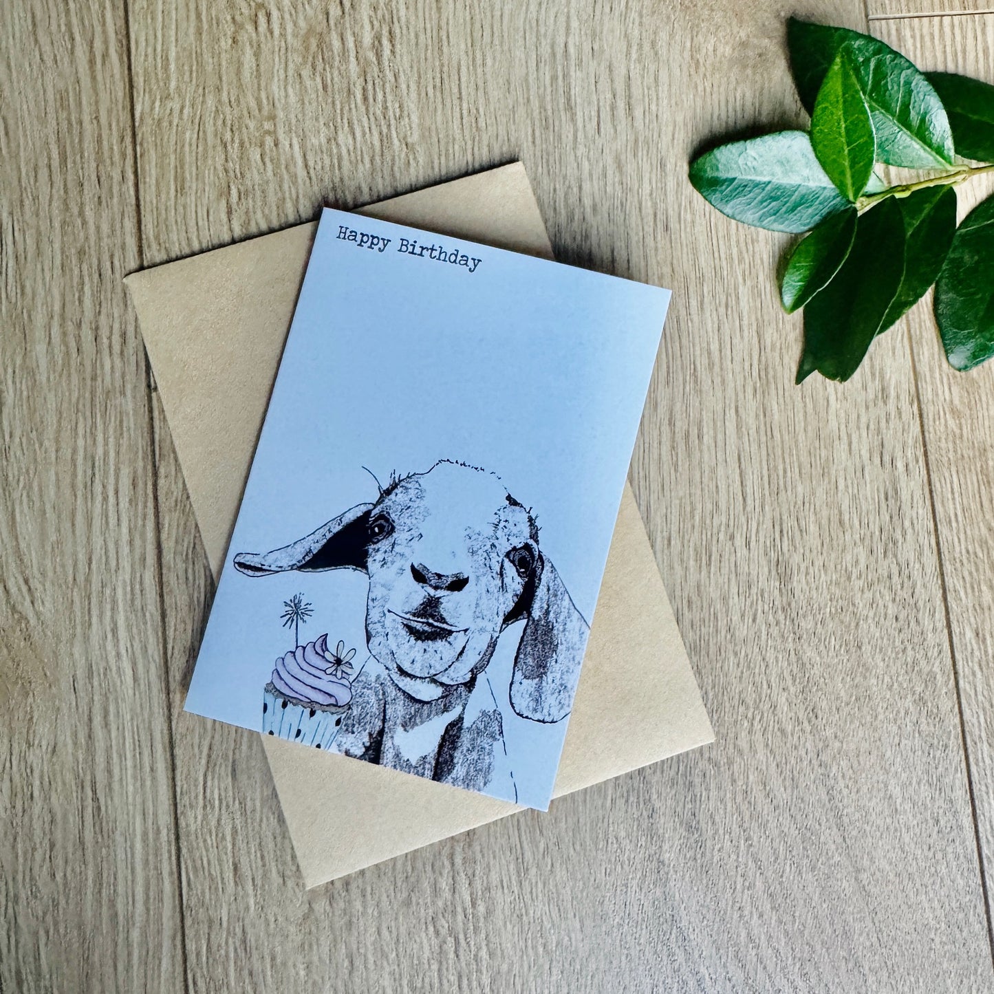 Lamb Birthday Card