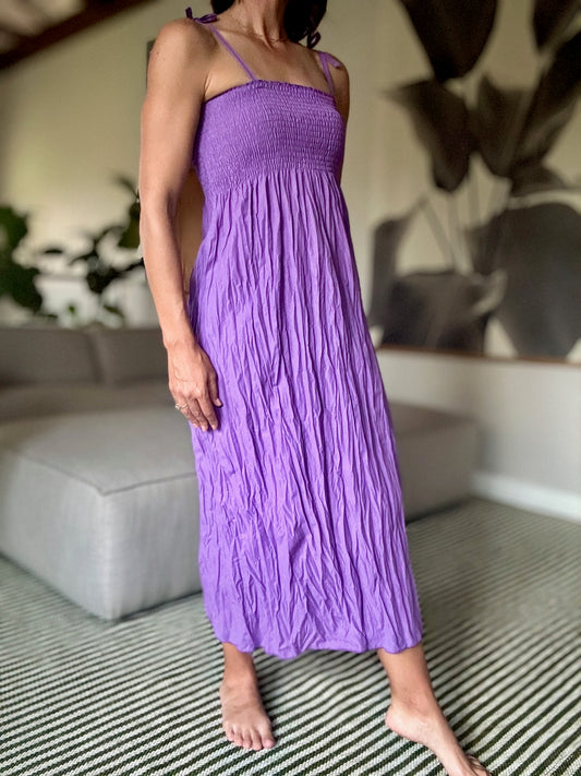 Shoulder Tie Dress - iszi ONLINE