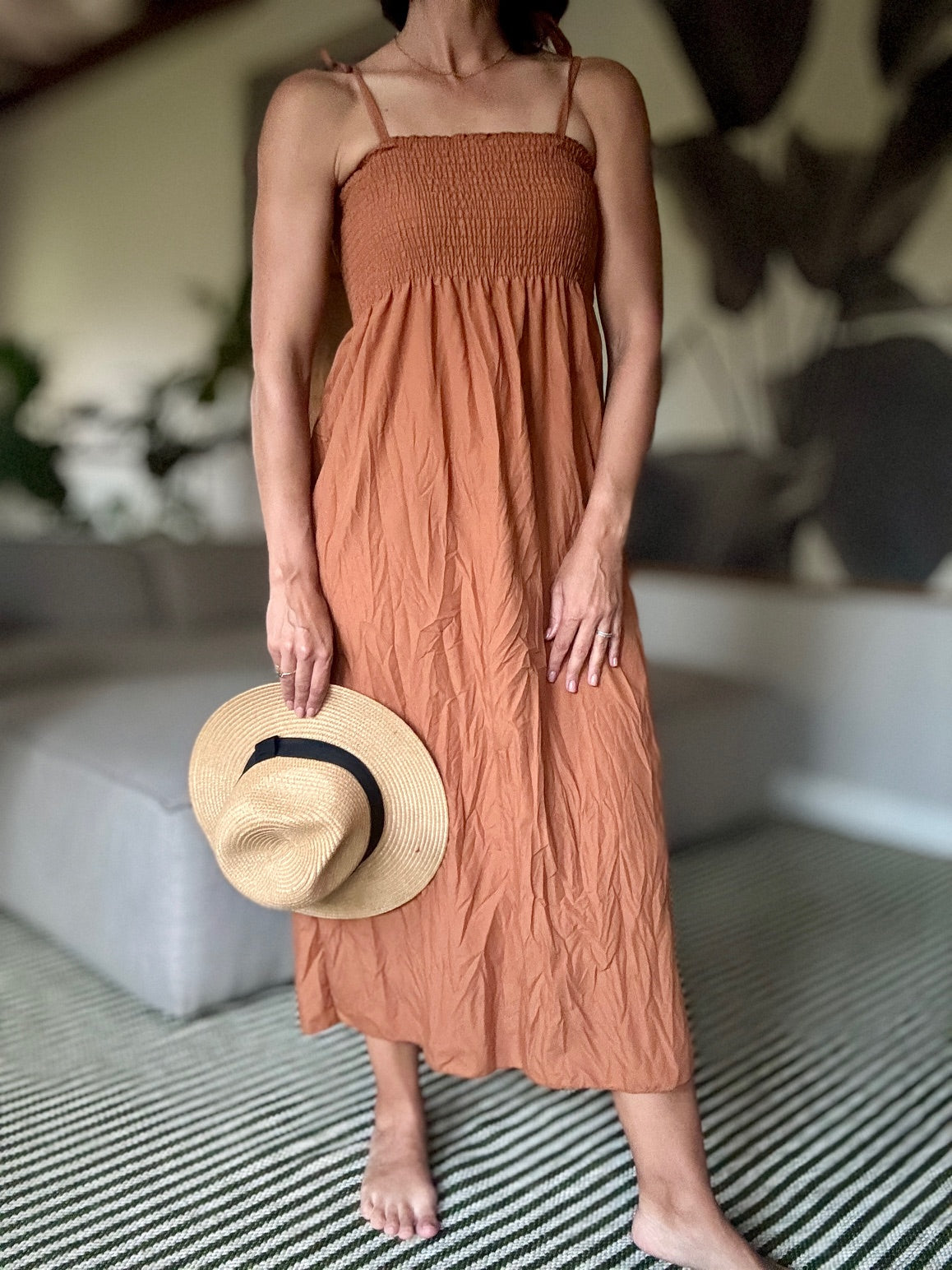 Shoulder Tie Dress - iszi ONLINE
