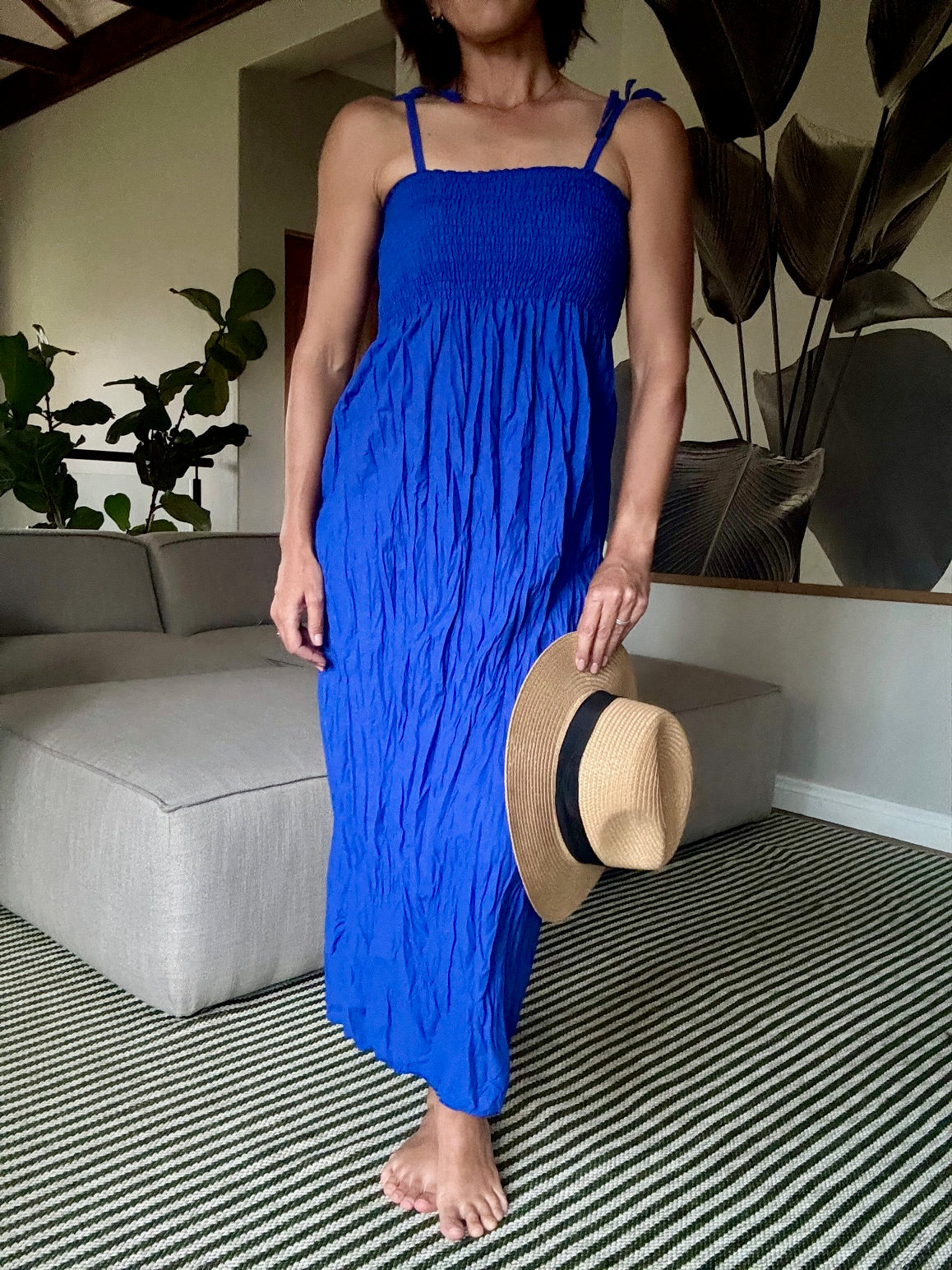 Shoulder Tie Dress - iszi ONLINE