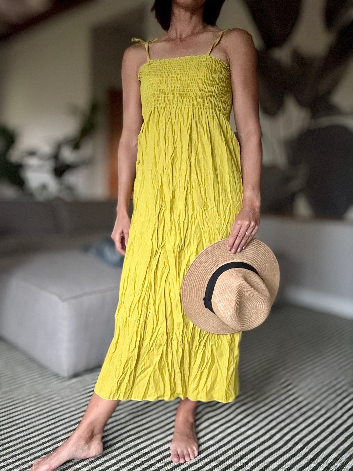 Shoulder Tie Dress - iszi ONLINE