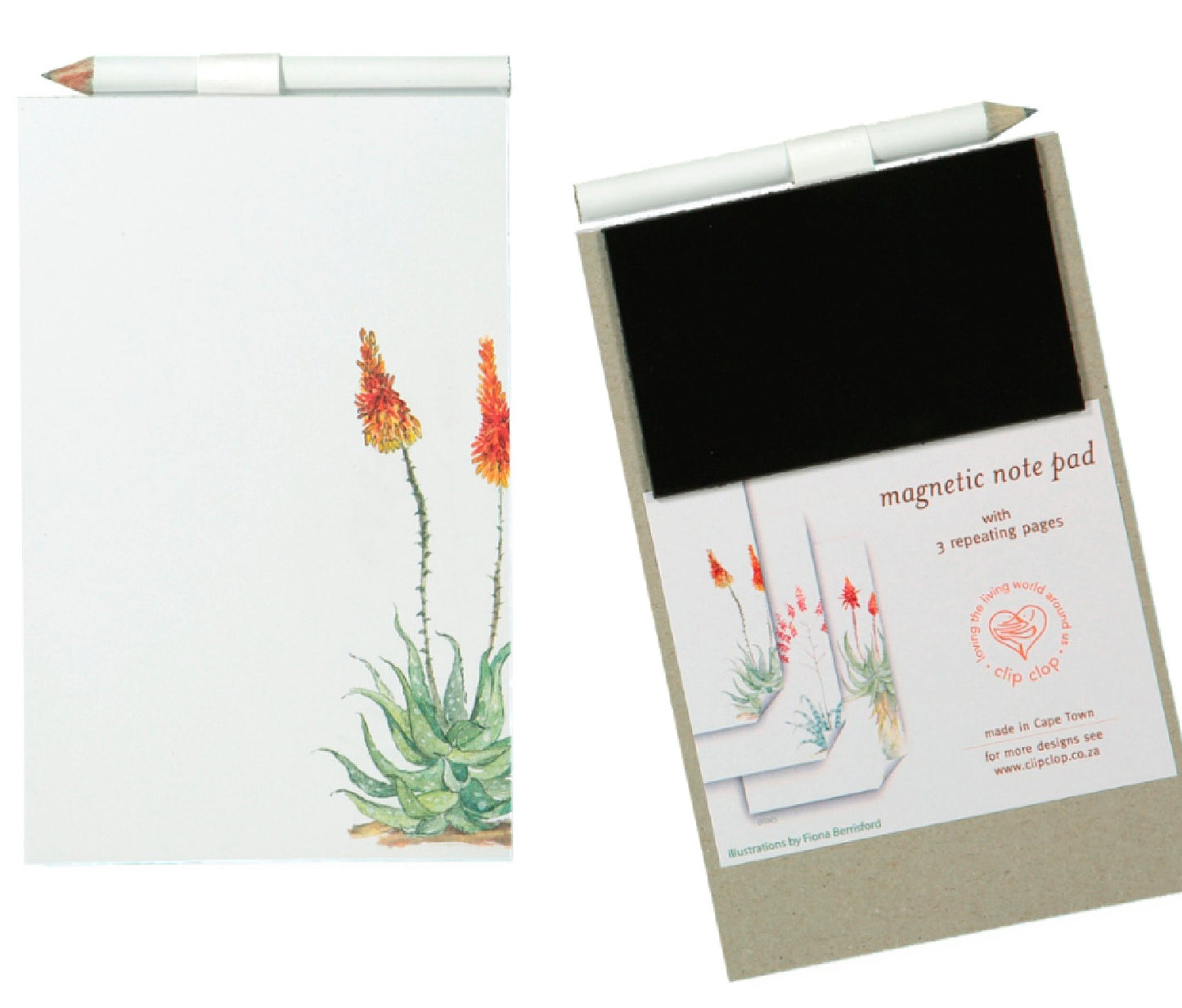 Magnetic Notepad - Aloe - iszi ONLINE