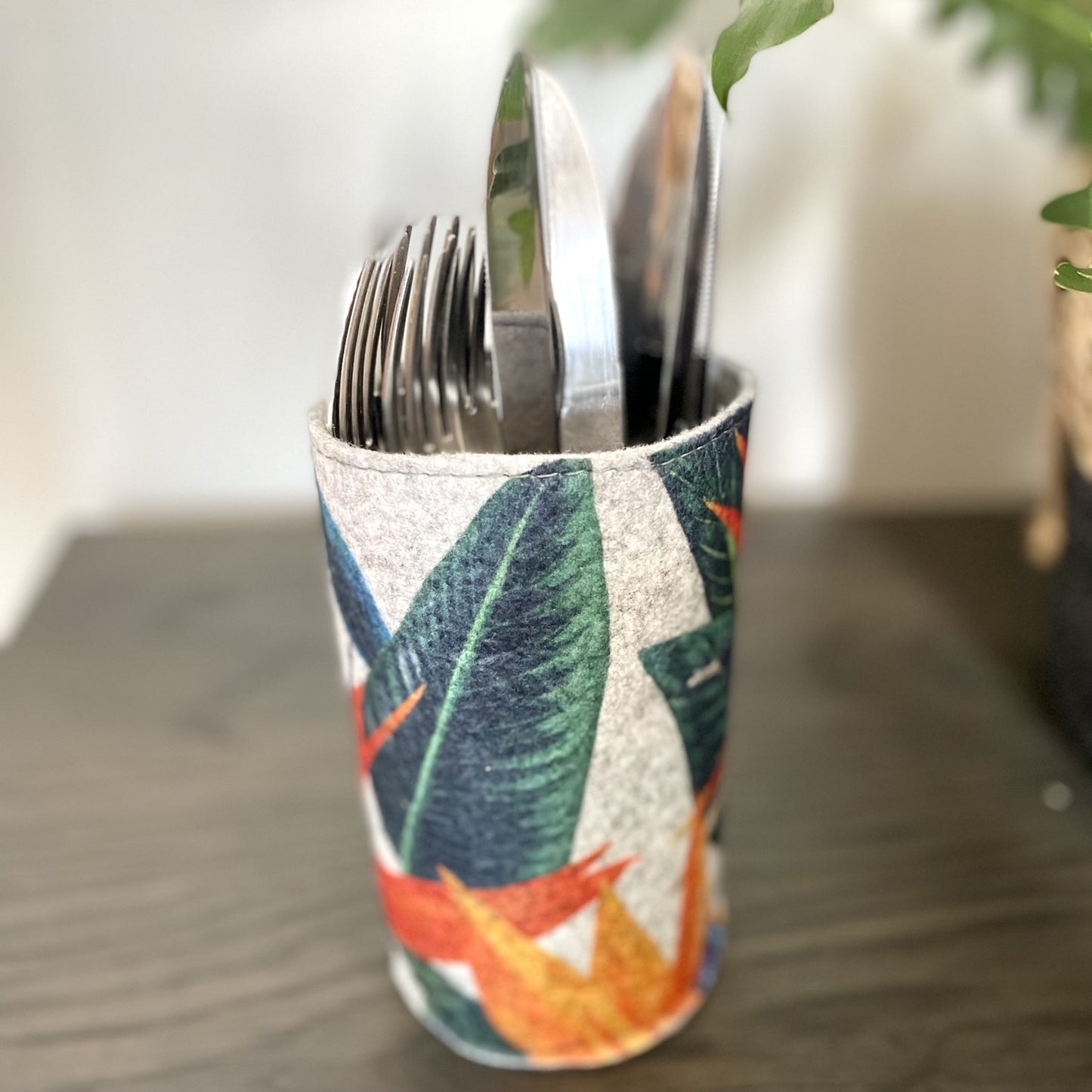 Velt Bakkies used as a utensil holder