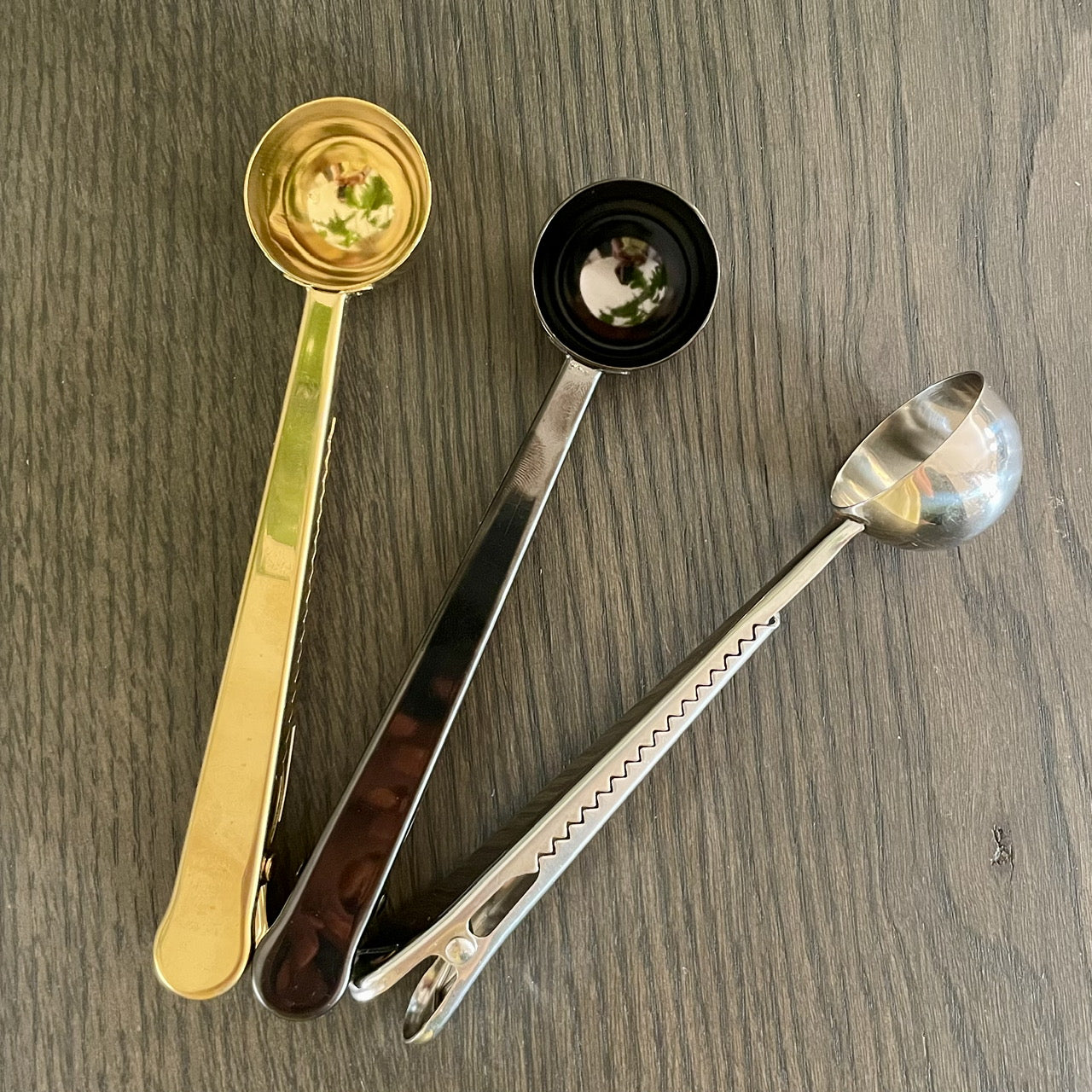 Filter Coffee Clip Spoon - Black - iszi ONLINE