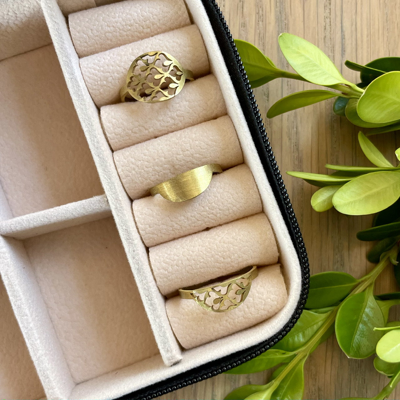 Full Moroccan Filigree Ring - iszi ONLINE