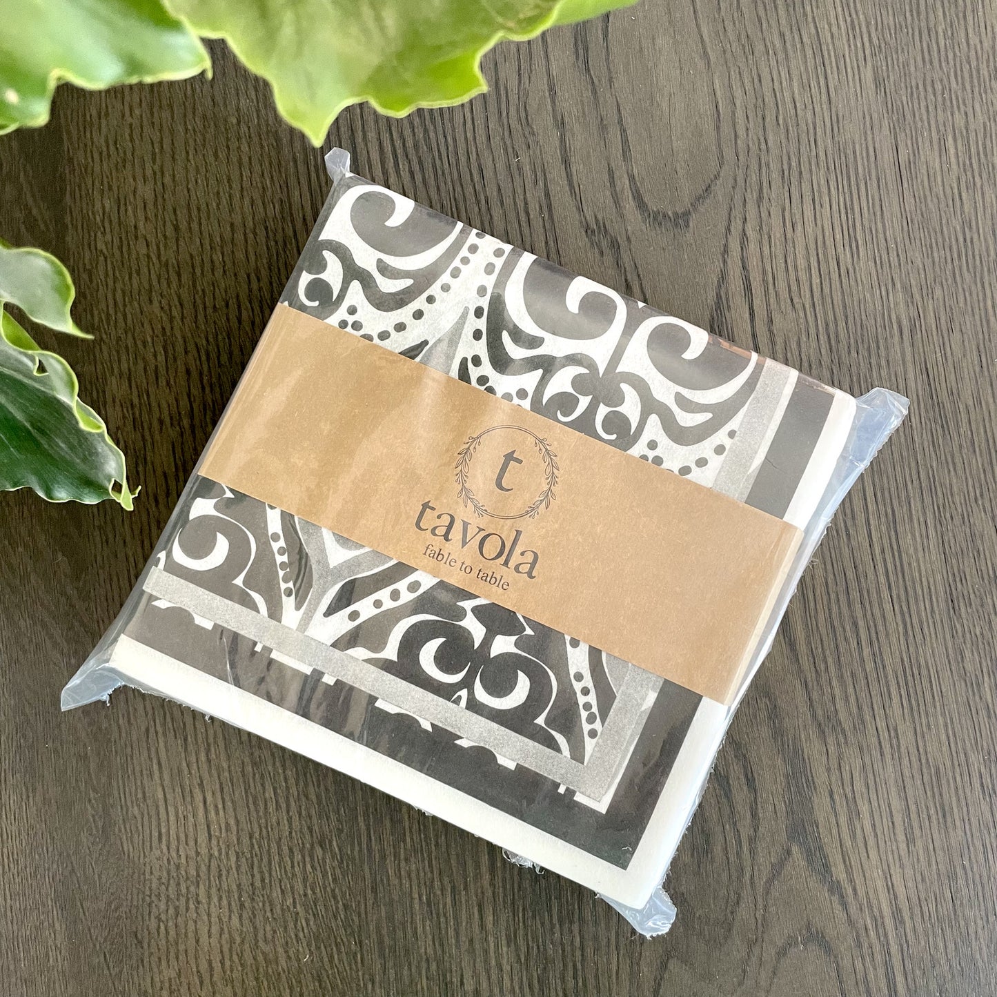 Abstract Print Disposable Napkins koop - iszi ONLINE