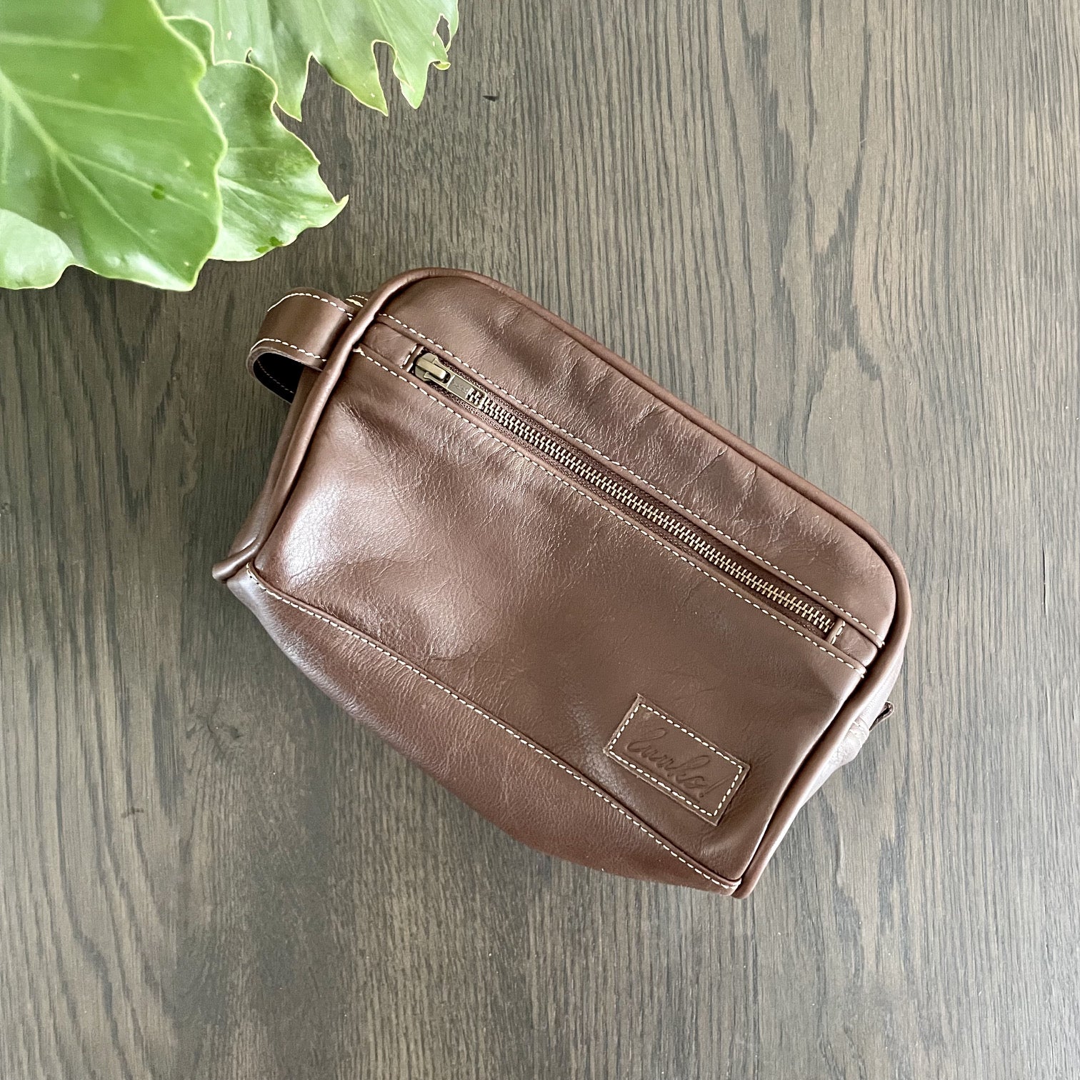 Jonty Leather Vanity Bag - iszi ONLINE