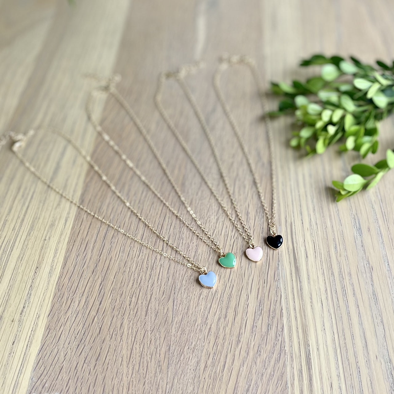 Girls Heart Pendant Necklaces - iszi ONLINE
