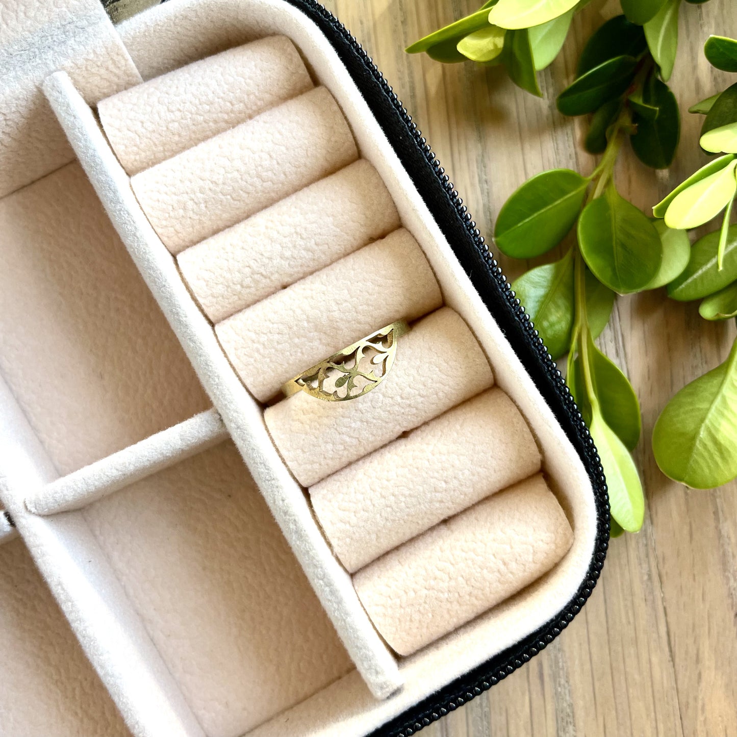 Full Moroccan Filigree Ring - iszi ONLINE