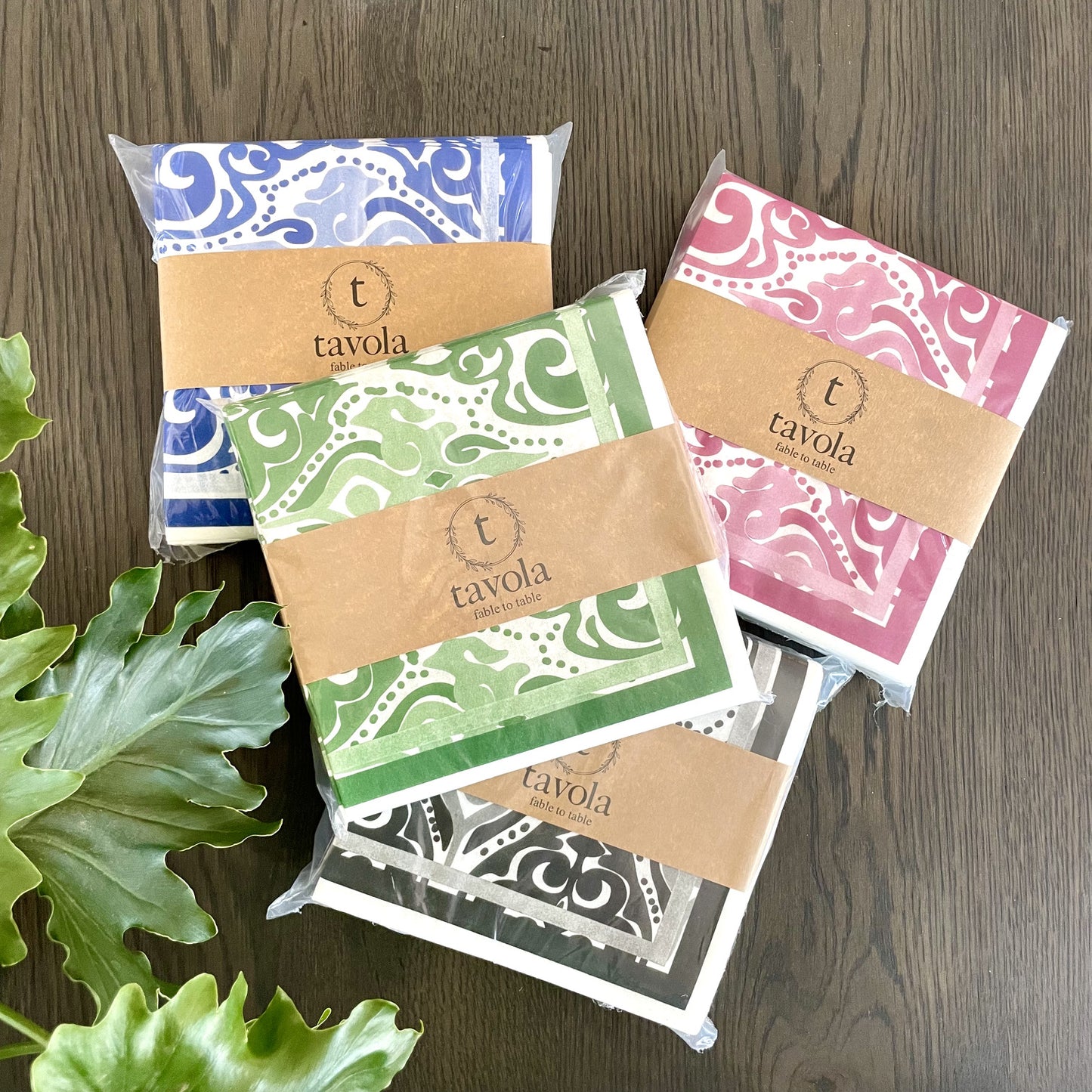 Abstract Print Disposable Napkins koop - iszi ONLINE