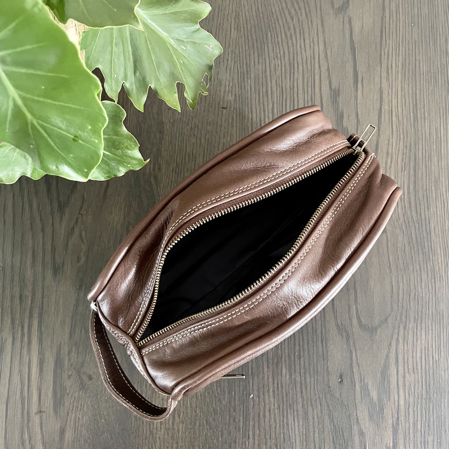 Jonty Leather Vanity Bag - iszi ONLINE