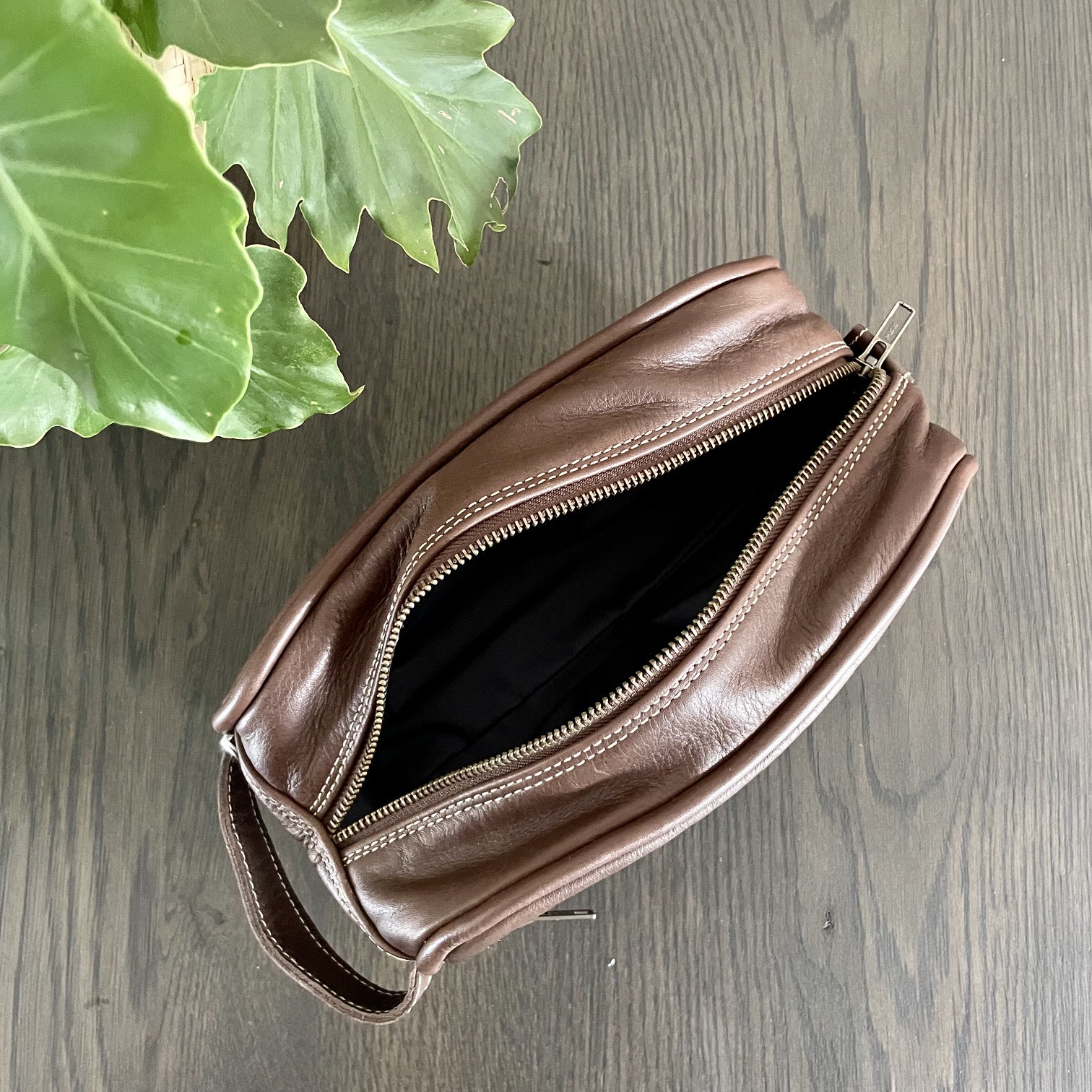 Jonty Leather Vanity Bag - iszi ONLINE
