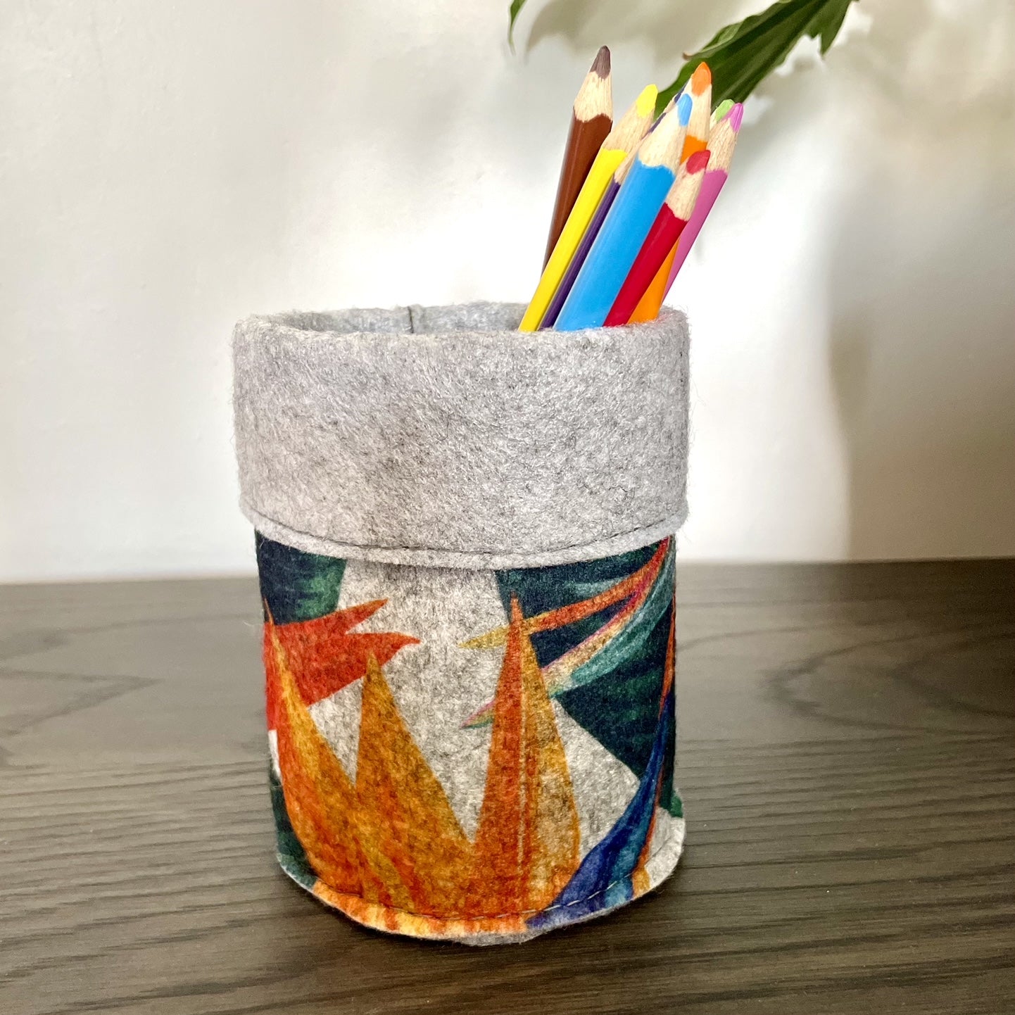 Velt Bakkie used as a stationery holder