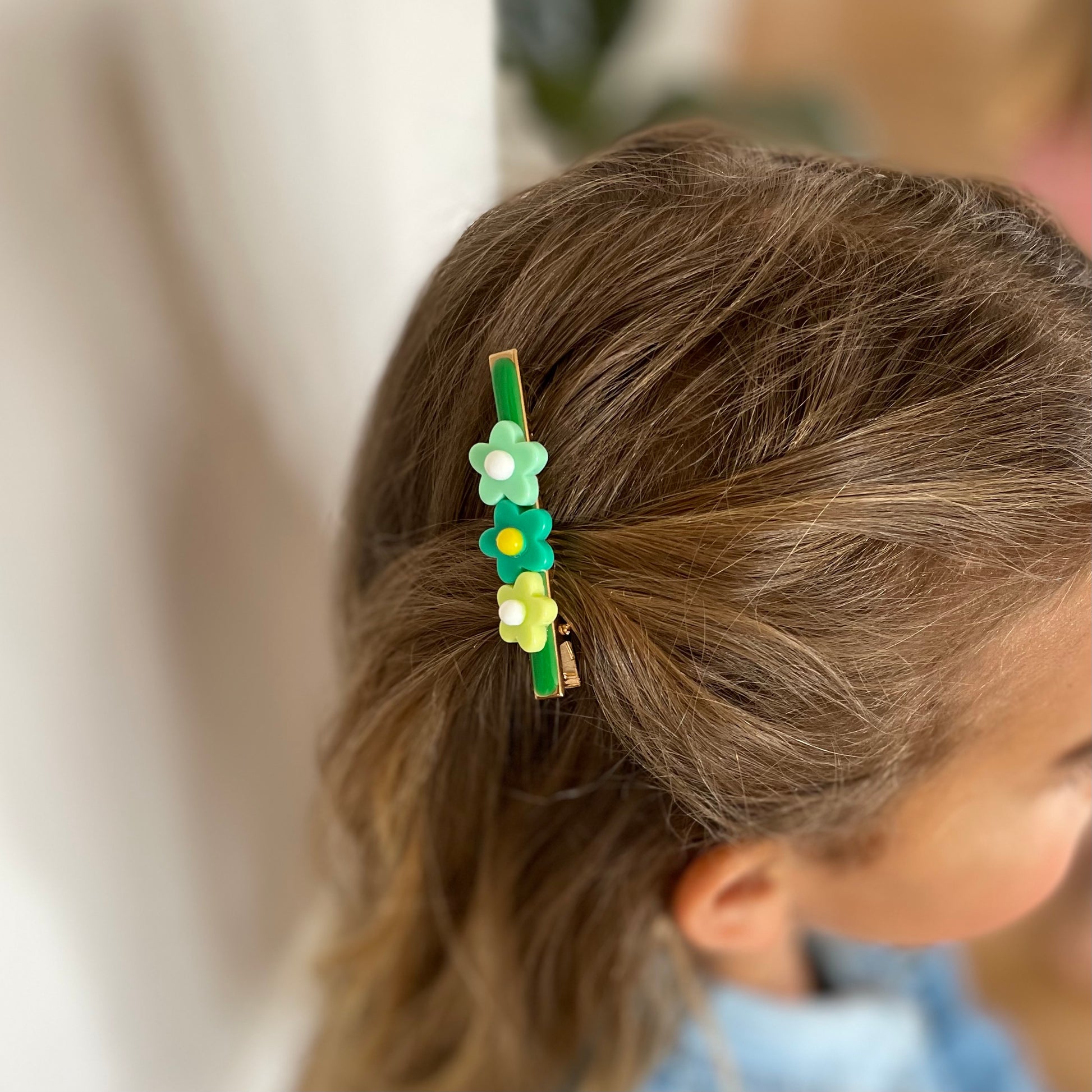 Girls Cartoon Hair Clips - Pineapple, Lemon, Flowers - iszi ONLINE